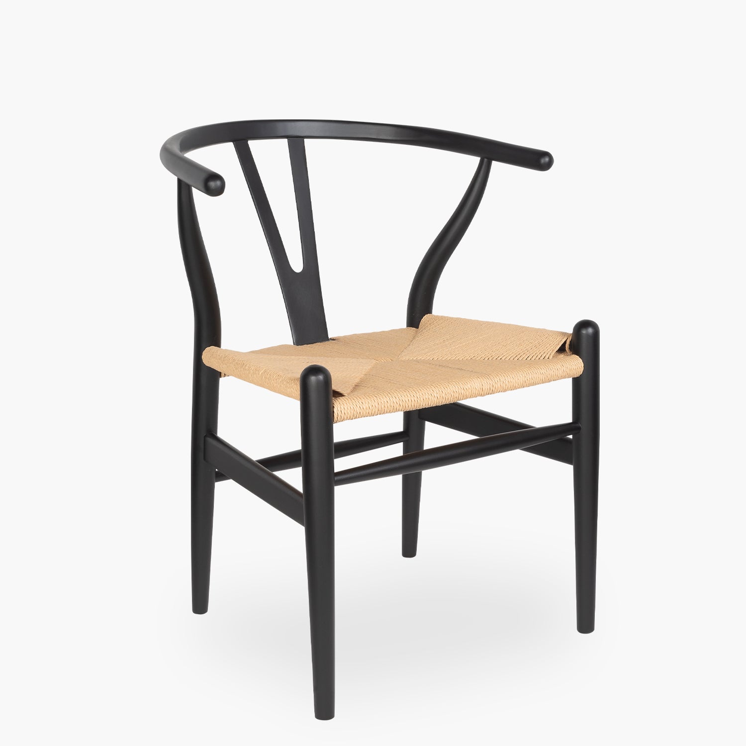 Silla Madera Wishbone Negro