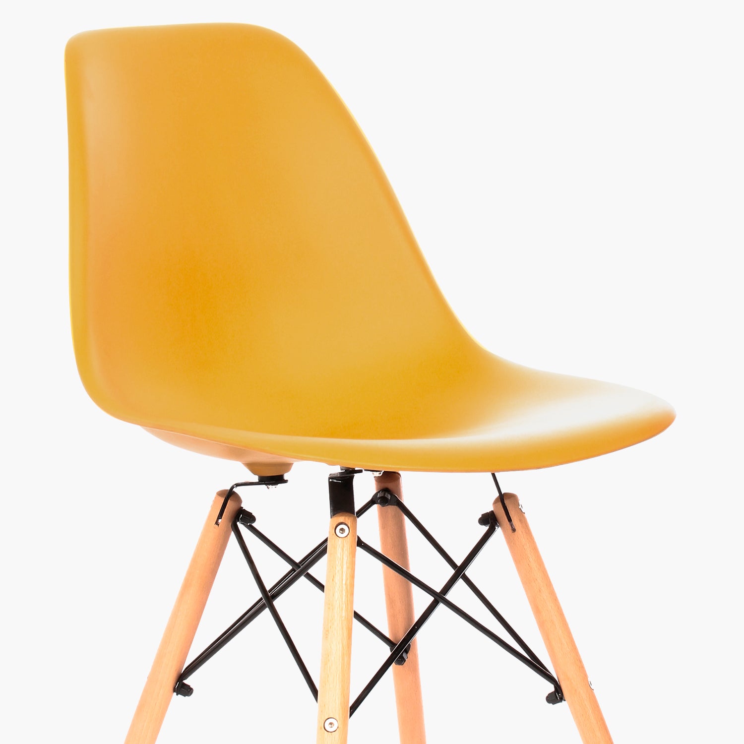 Silla DSW Réplica Eames Mostaza