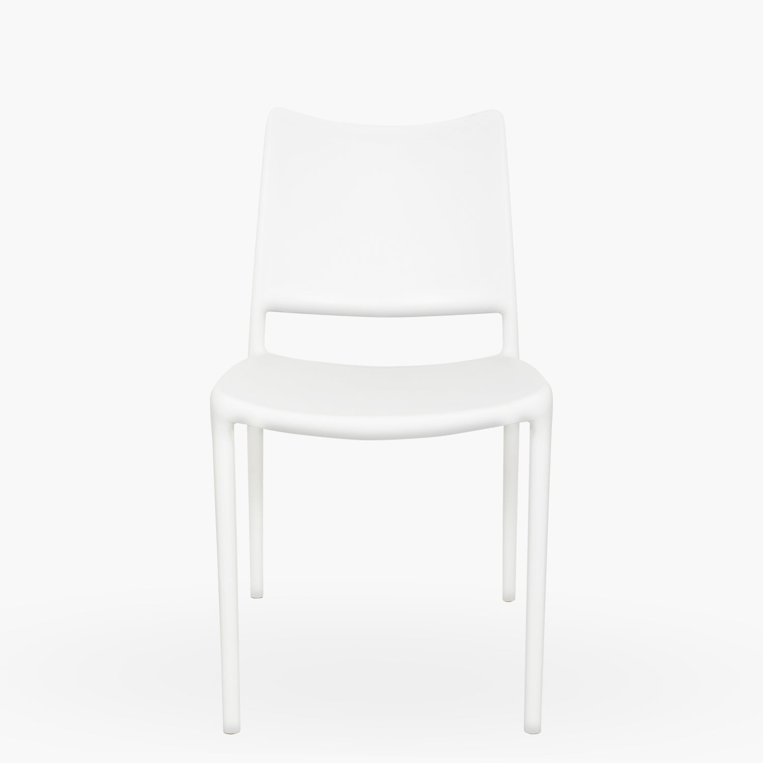 Silla plastico para exterior Todi Blanco