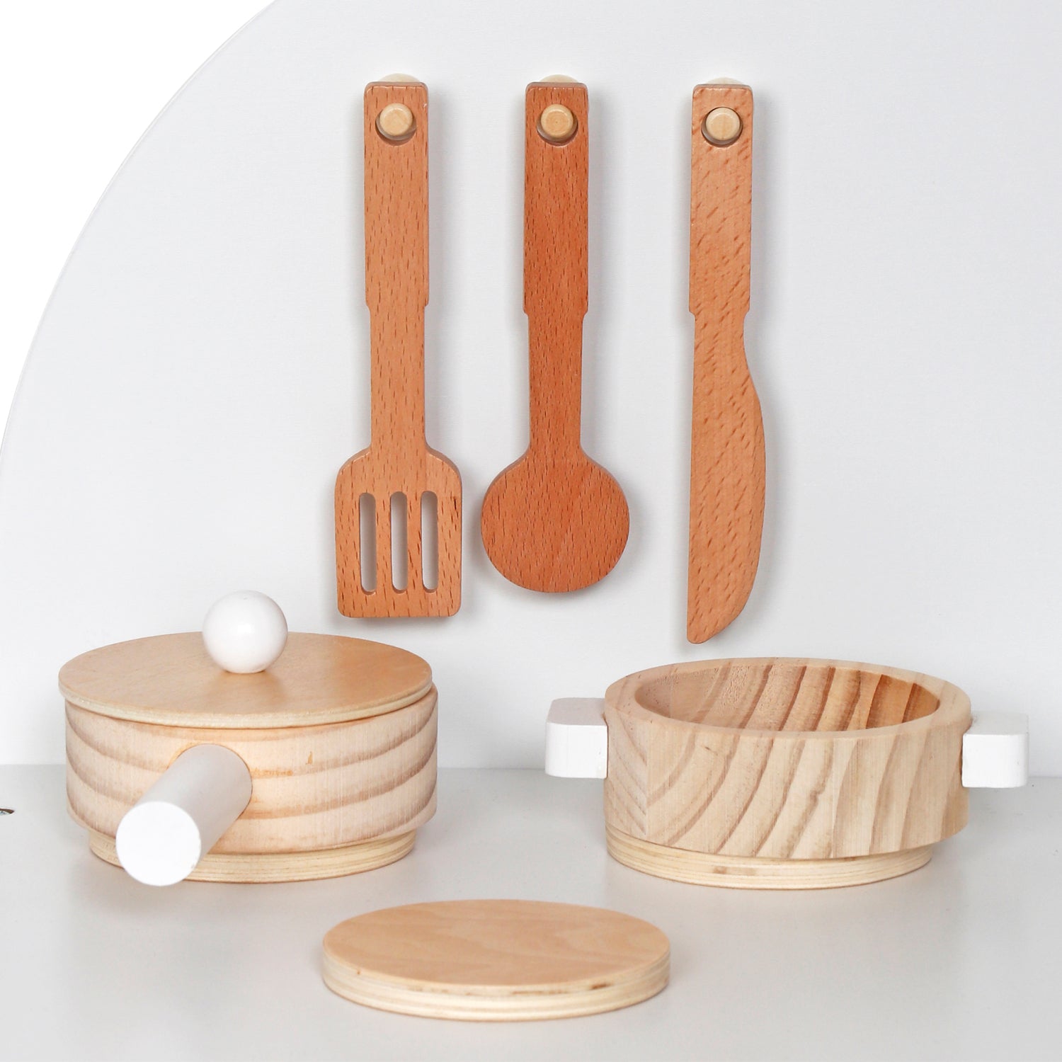 Cocina Infantil de Madera Chiara Blanco