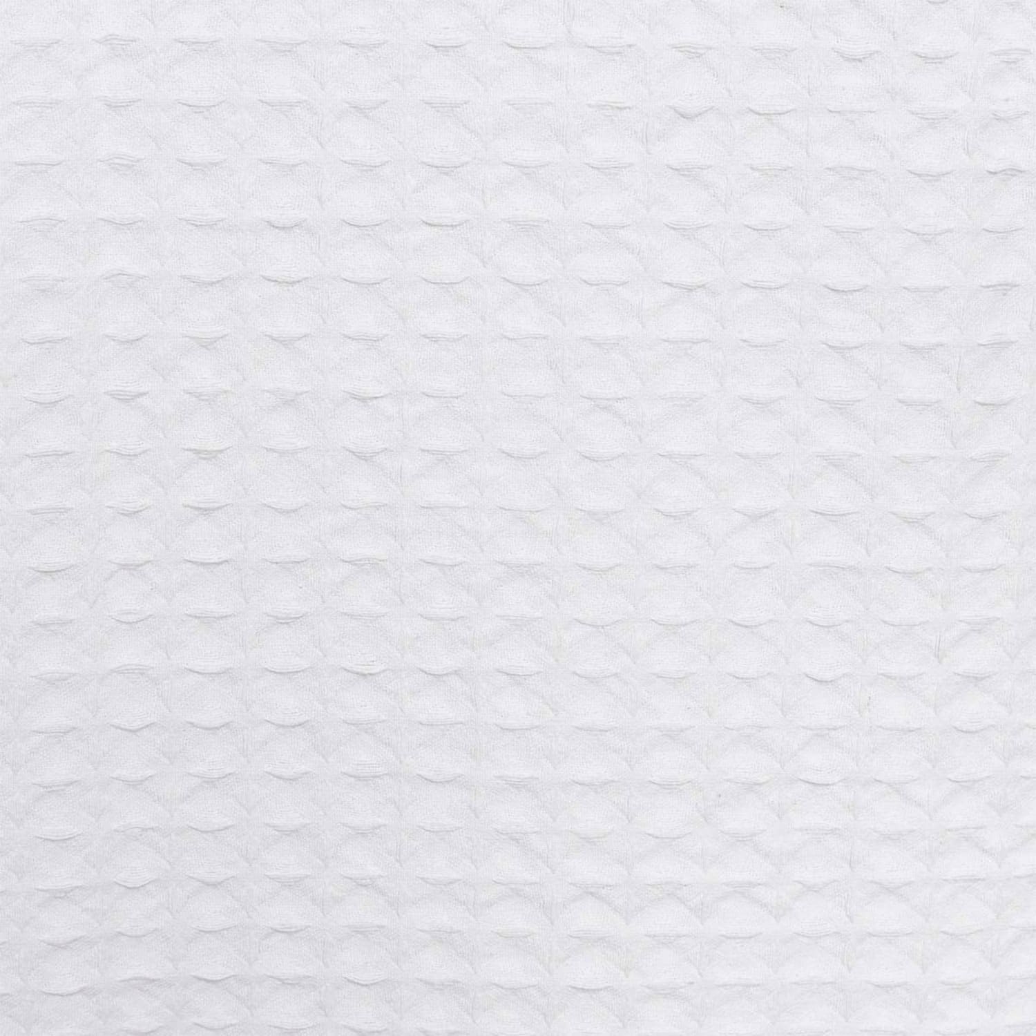 Cubrecama Panal 180x260 Blanco (cama 1 o 1 1/2 plazas)