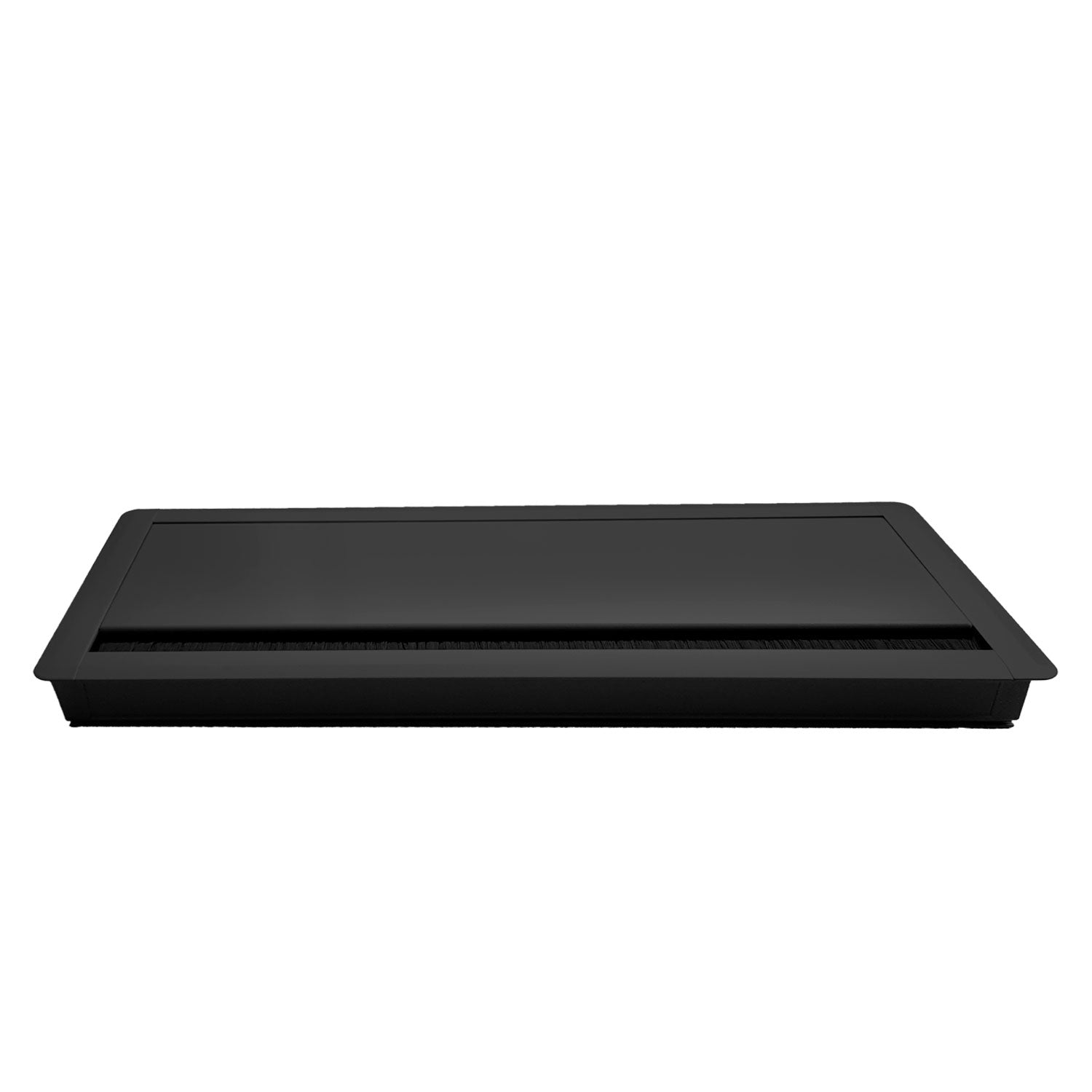 Pasacables Rectangular Negro