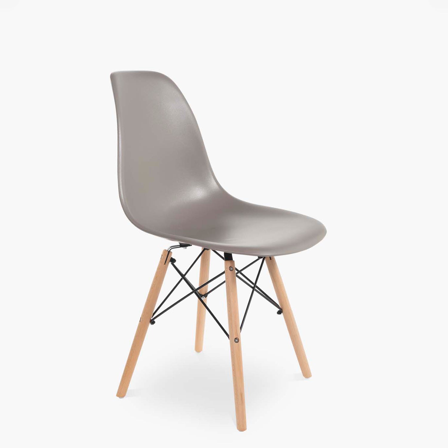 Silla DSW Réplica Eames Taupe