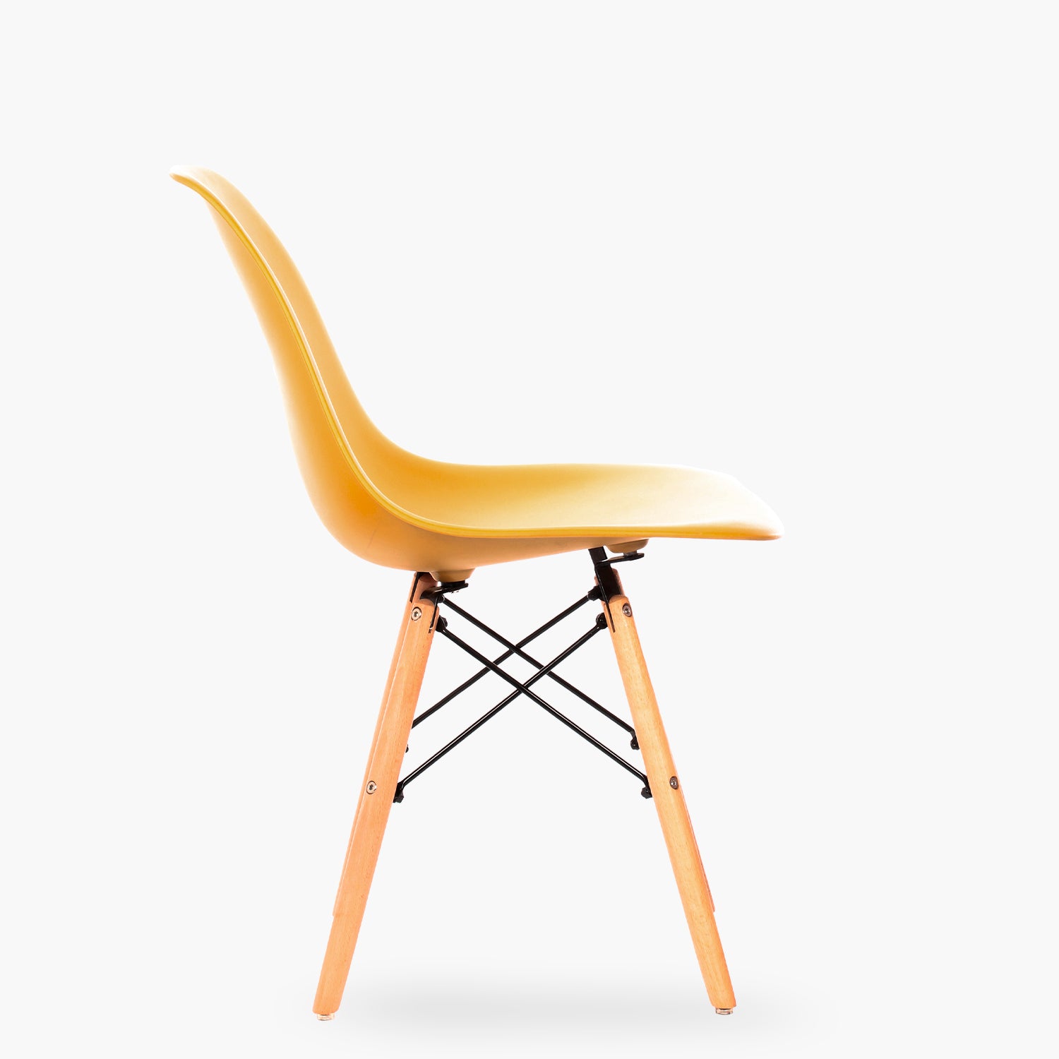 Silla DSW Réplica Eames Mostaza