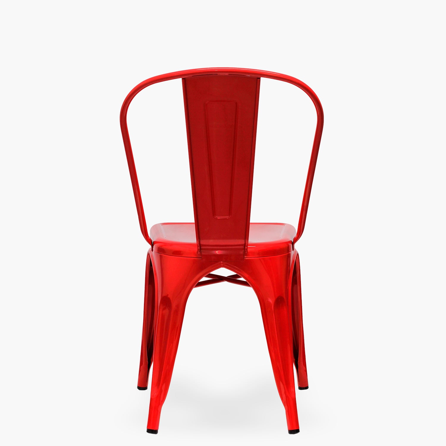 Silla Tolix Réplica Rojo