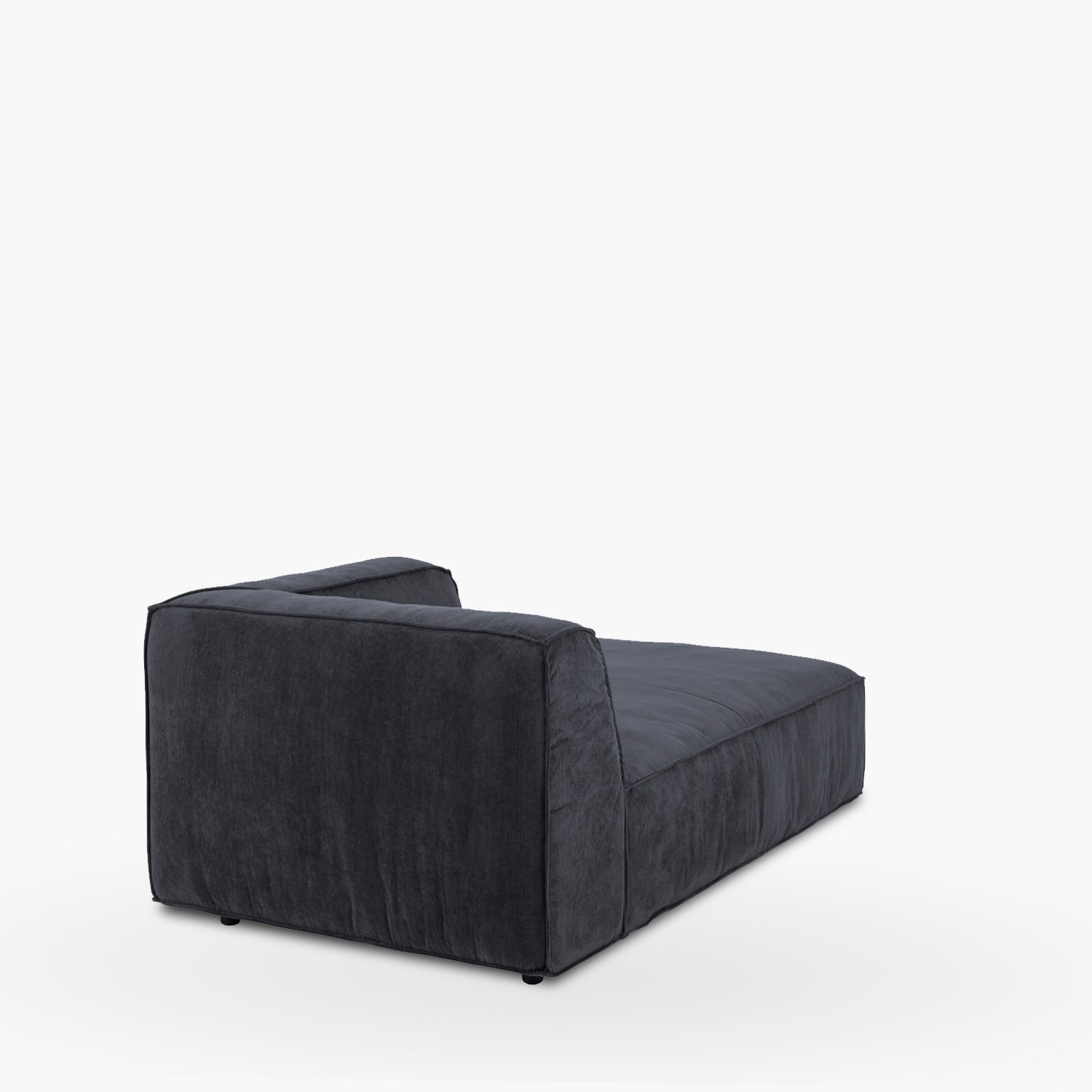 Seccional Chaise DER Fairfield Gris Oscuro