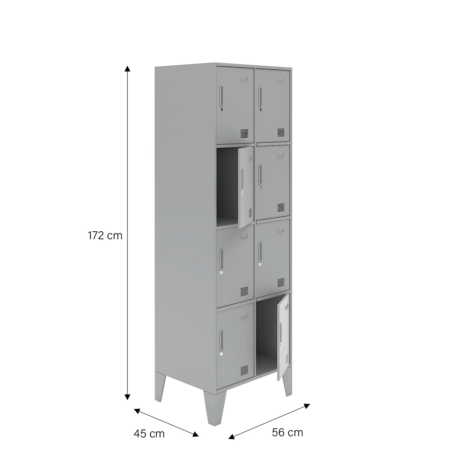 Locker metálico L2A4