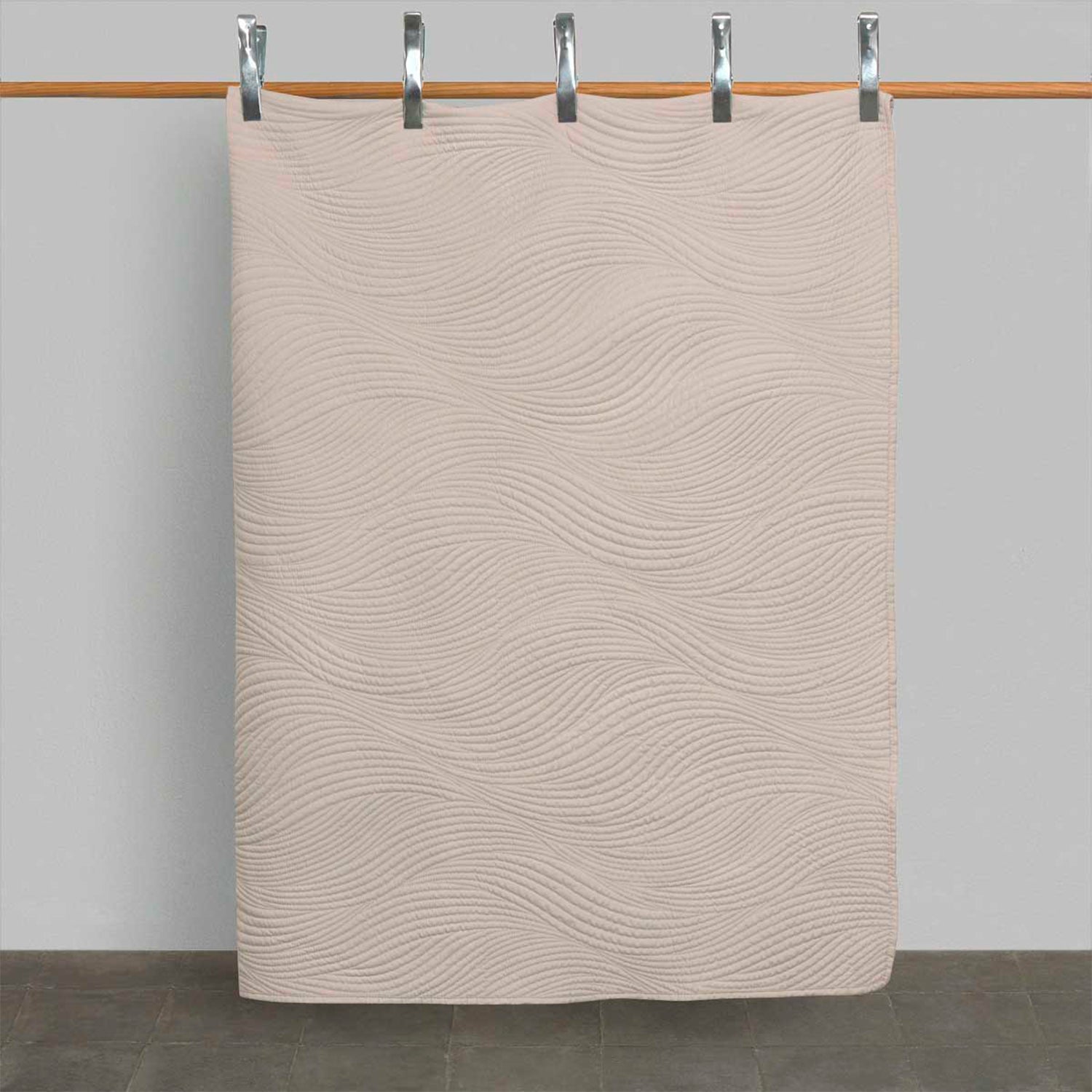 Cubrecama Makala 240x260 Lino (cama 2 plazas o Queen)