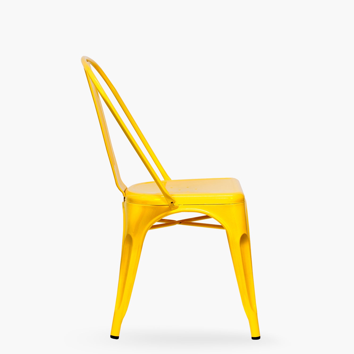 Silla Tolix Réplica Amarillo