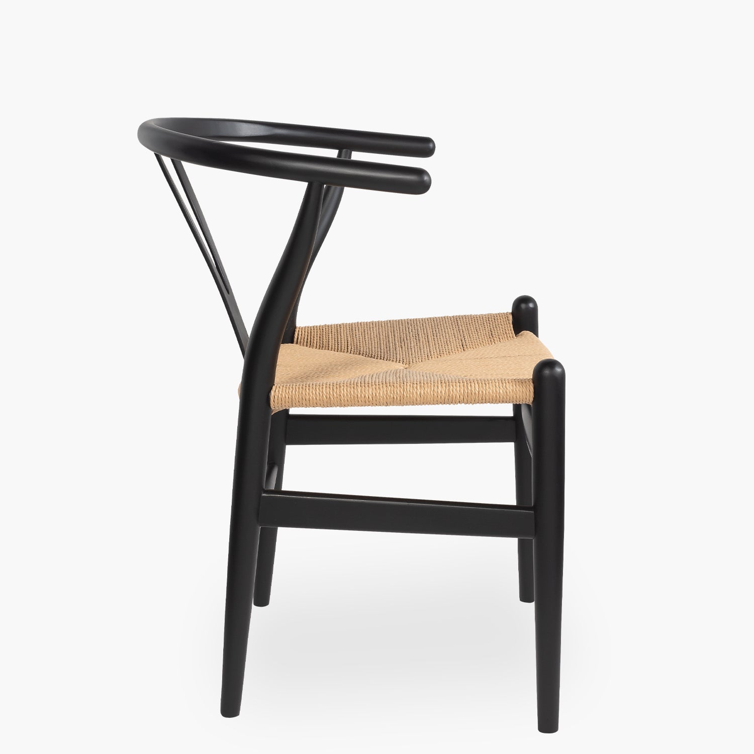 Silla Madera Wishbone Negro