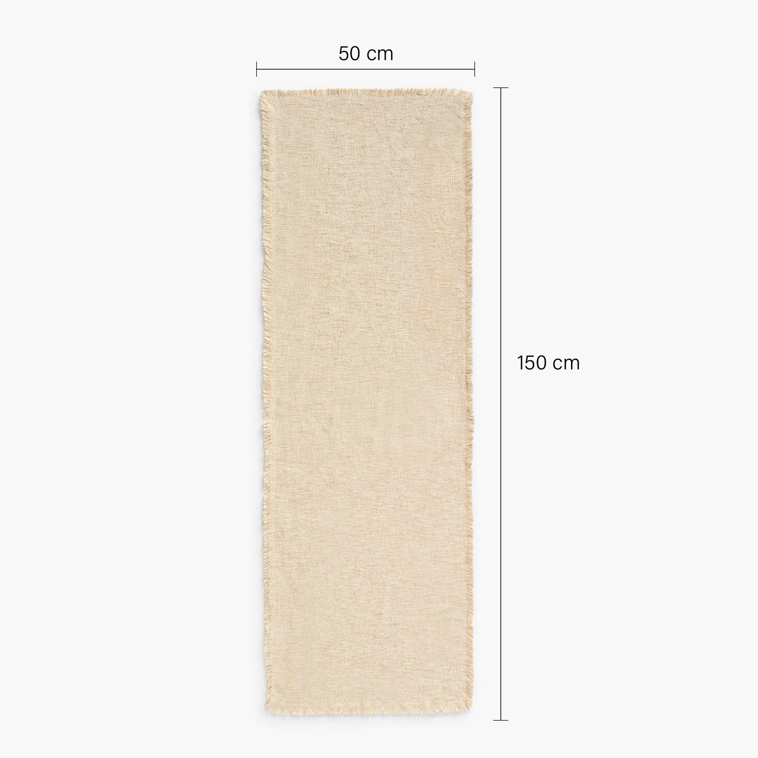 Camino de Mesa Arga 50x150 Beige