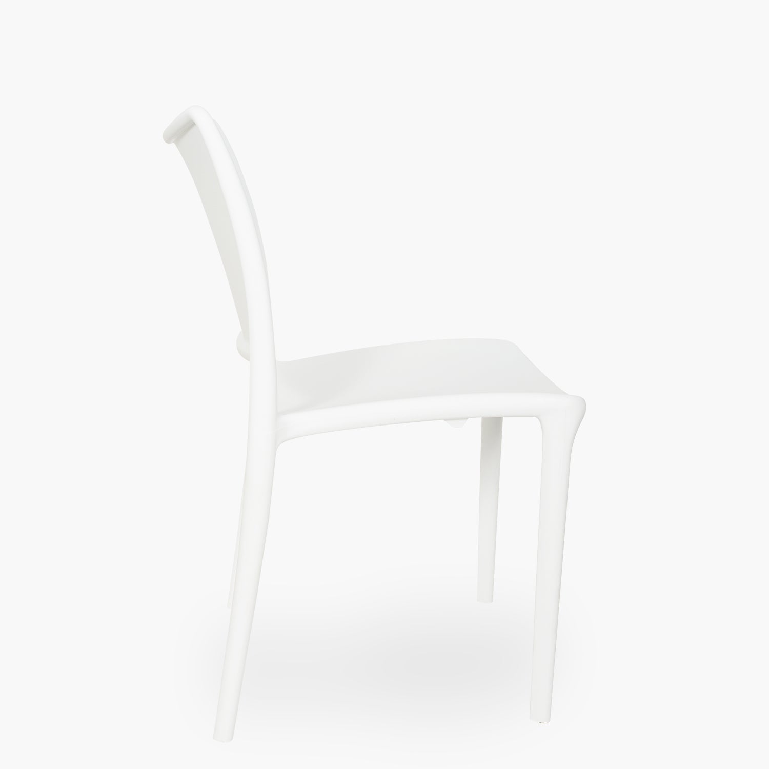 Silla plastico para exterior Todi Blanco