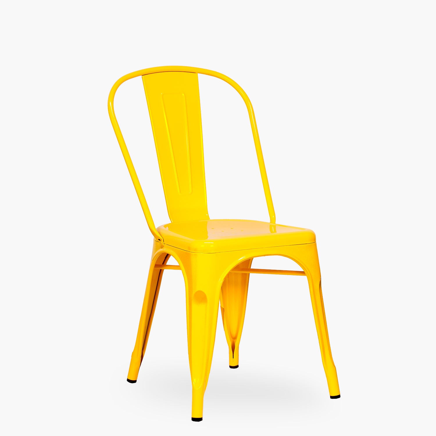 Silla Tolix Réplica Amarillo