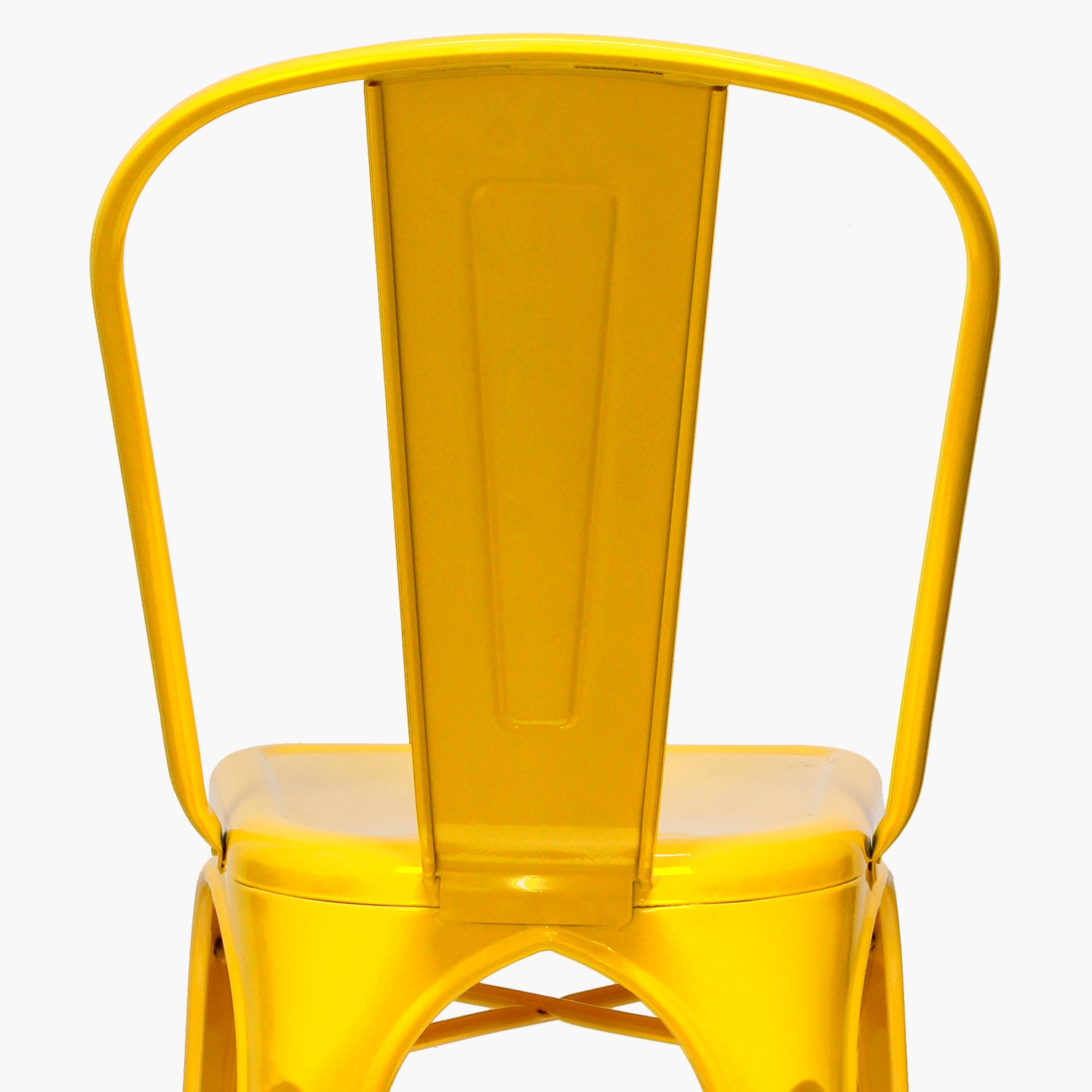 Silla Tolix Réplica Amarillo