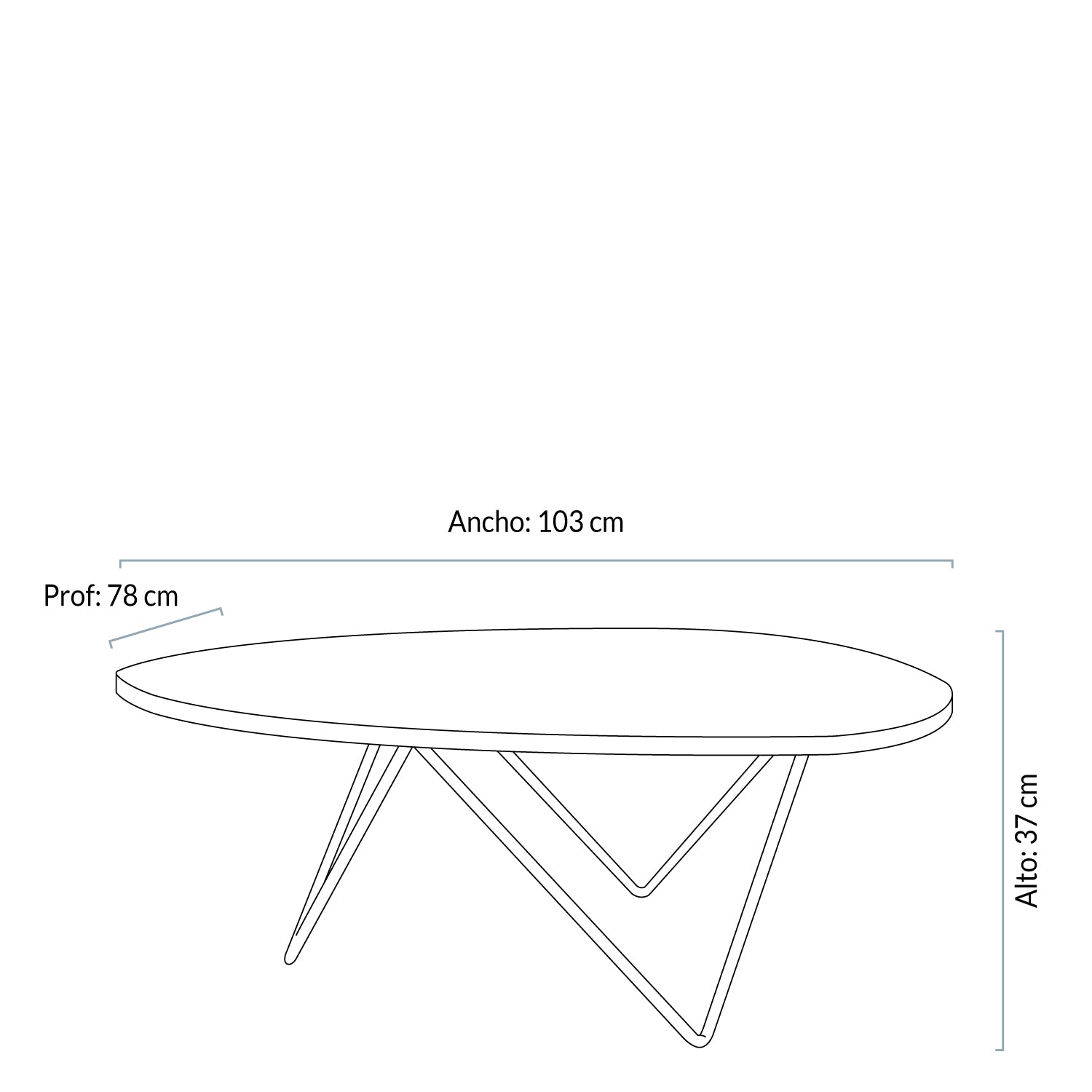 Mesa de Centro Louis Mármol