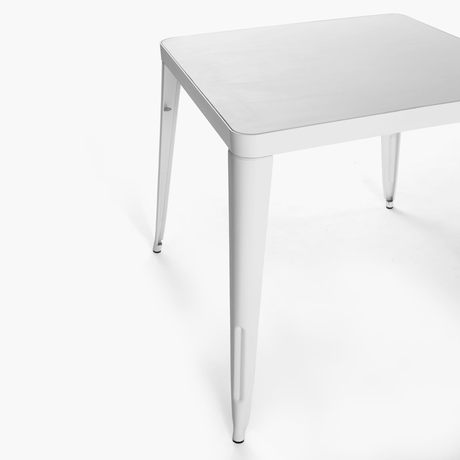 Mesa Comedor Metálica Tolix Blanco