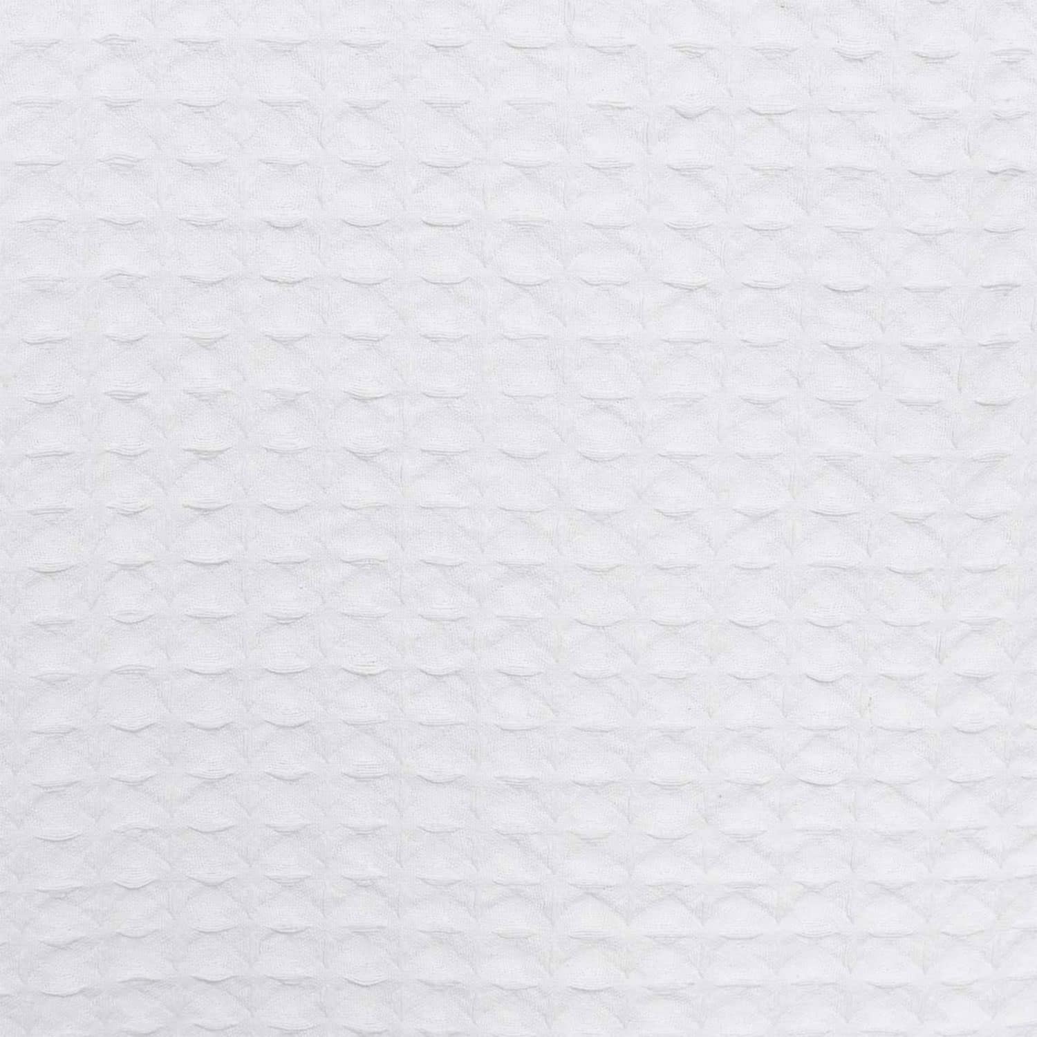 Cubrecama Panal 240x260 Blanco (cama 2 plazas o Queen)