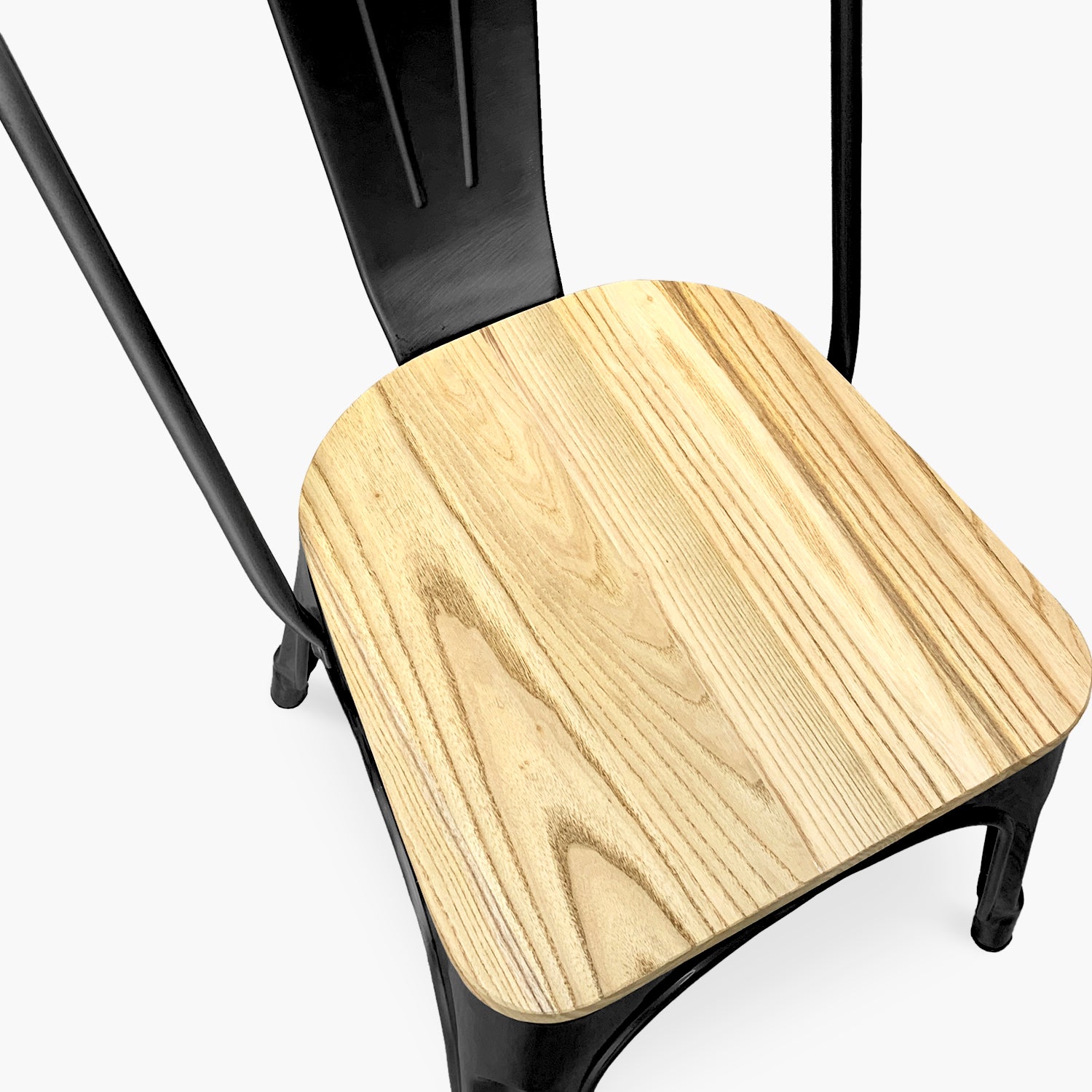 Silla Tolix Madera Negro