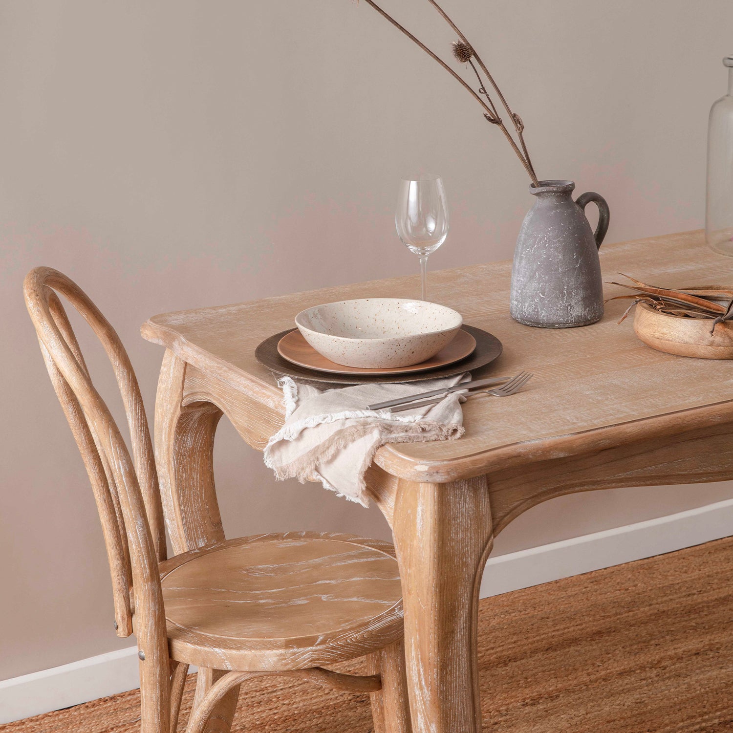 Mesa Comedor Olmo Natural 160