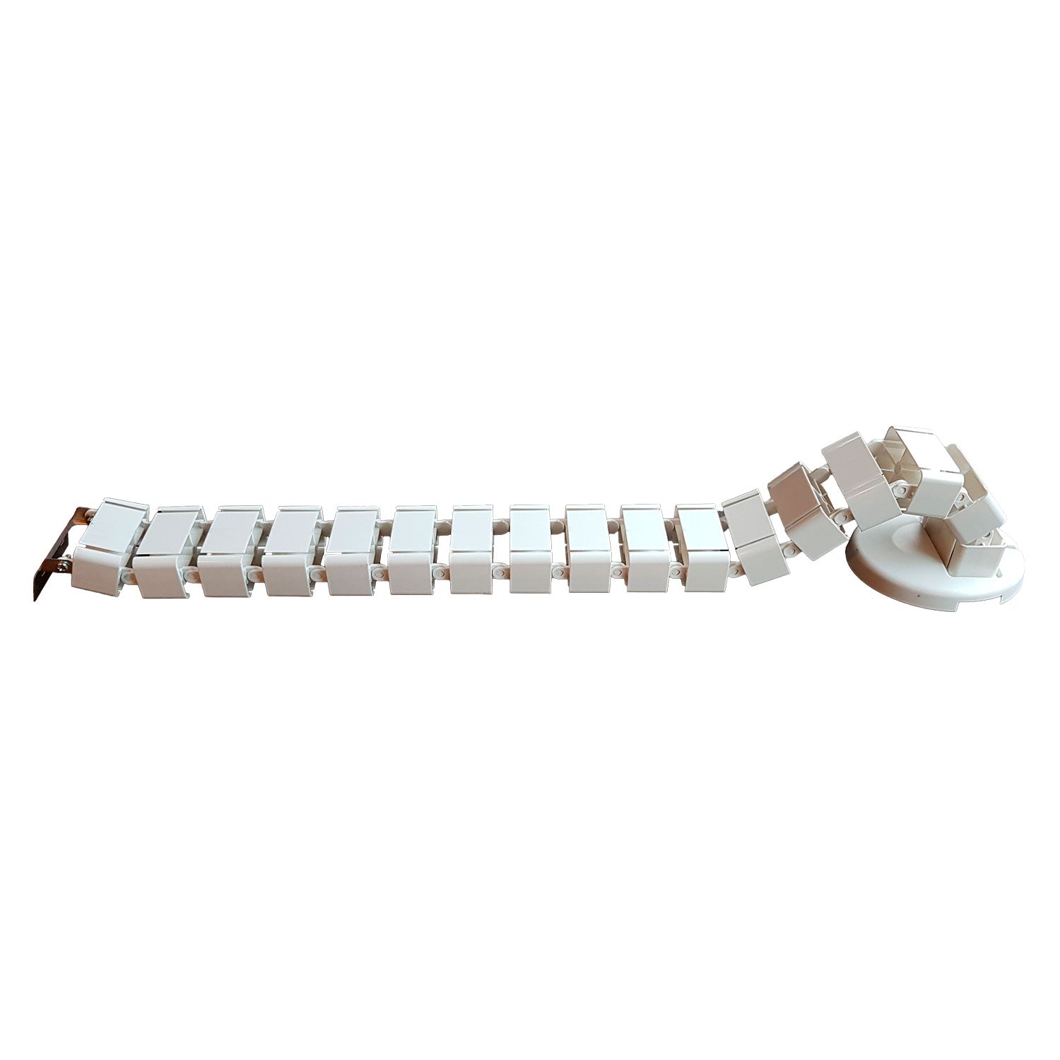 Pasacables Vertebra 130 Blanco