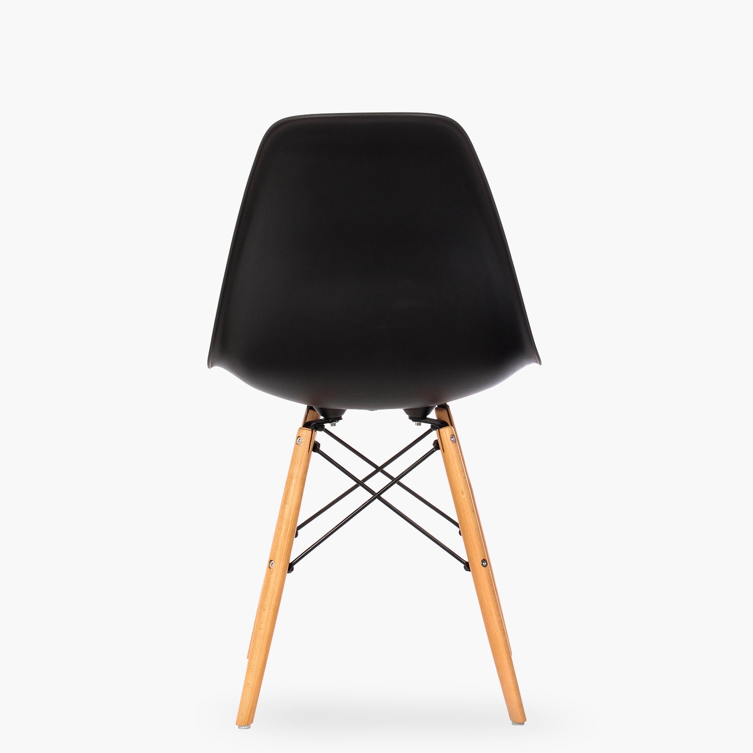 Silla DSW Réplica Eames Negro