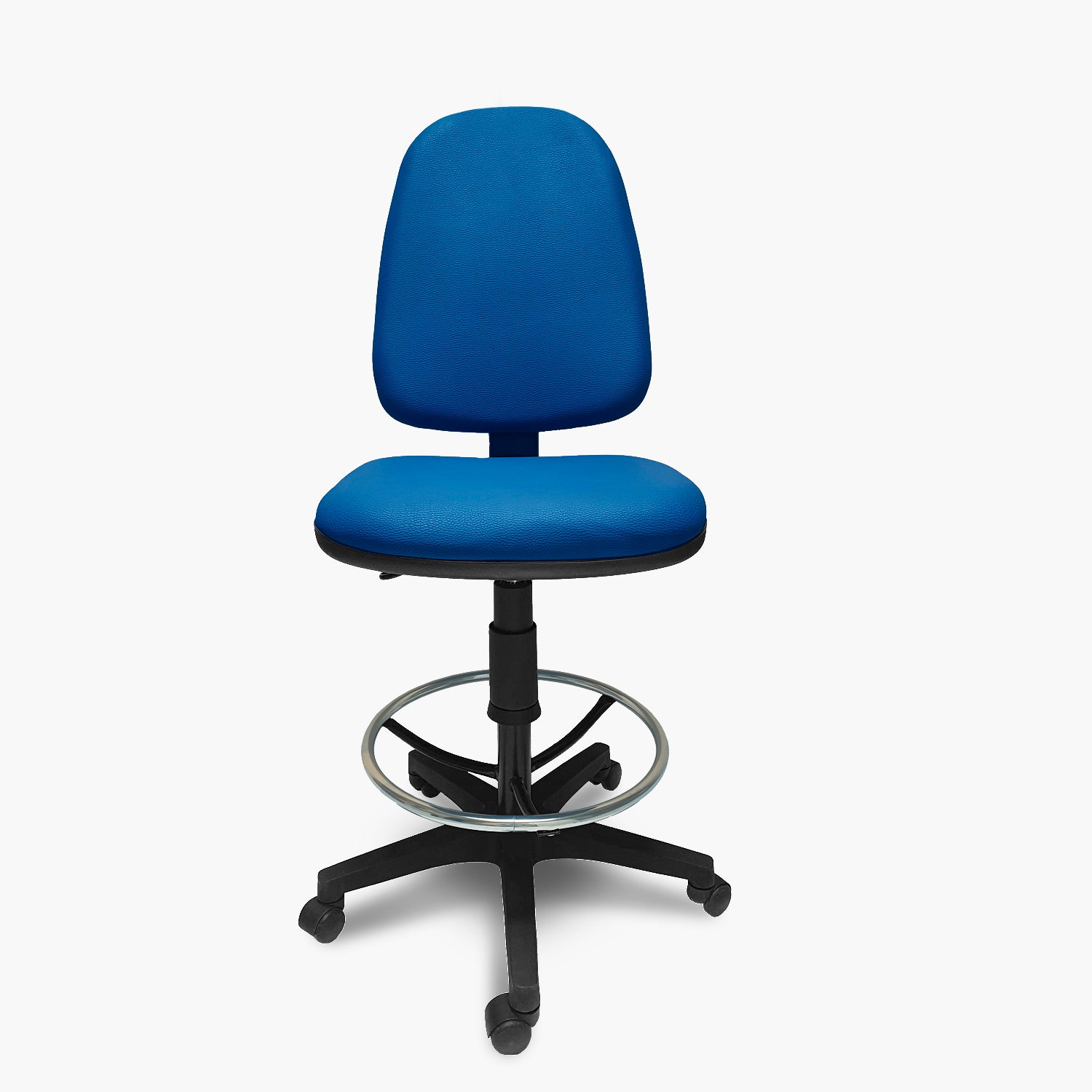 Silla de Oficina Operativa Torino Cajero s/brazo Tapiz Azul