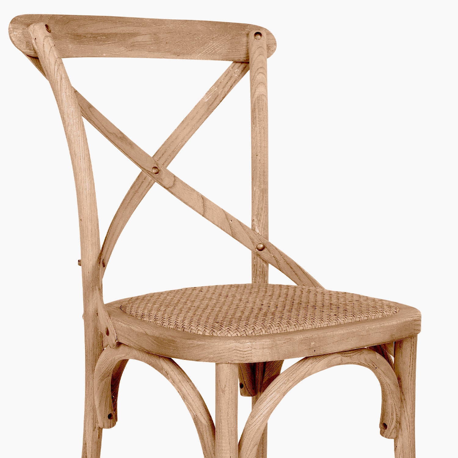 Silla Madera Tradition Rattan Olmo natural