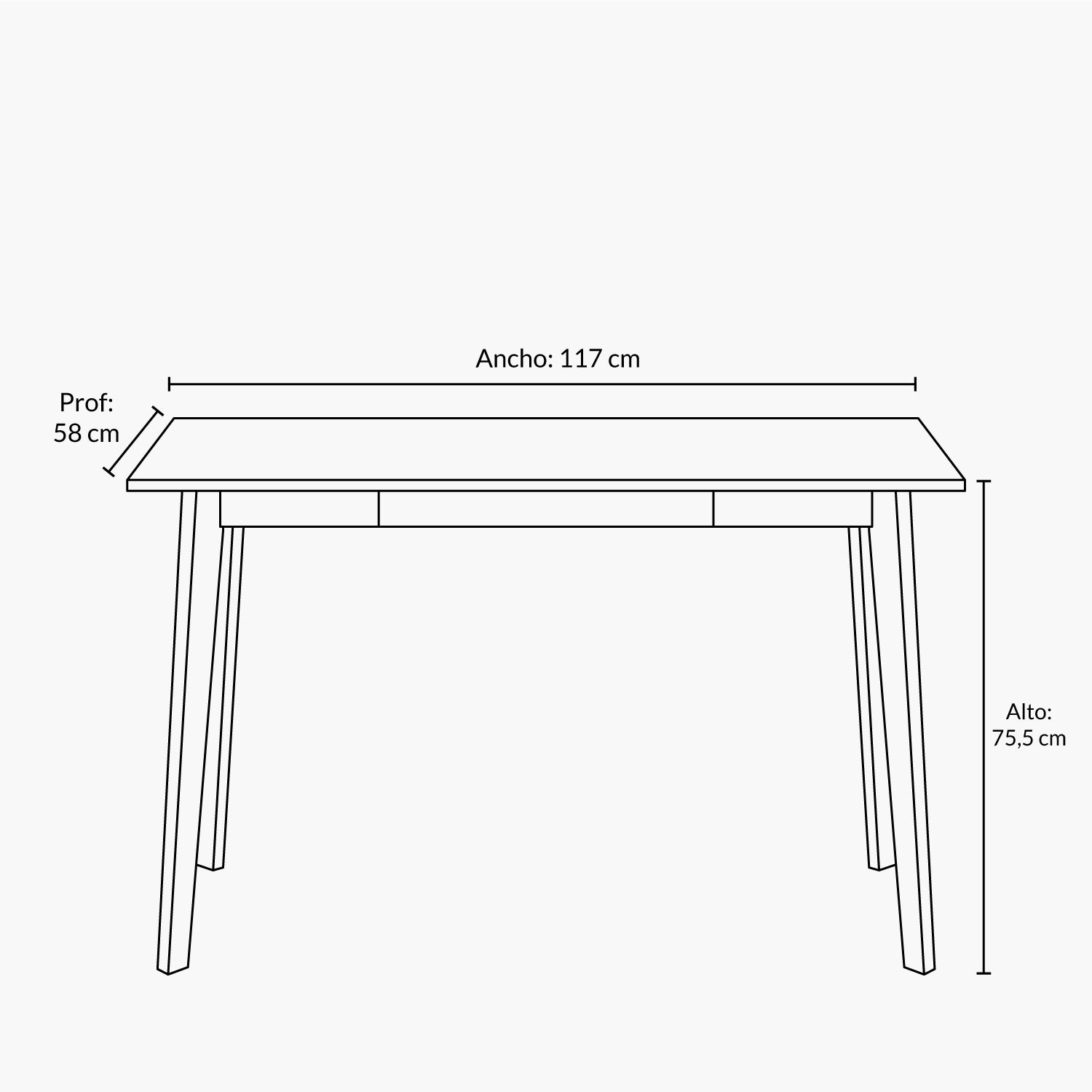 Escritorio Home Office Raven