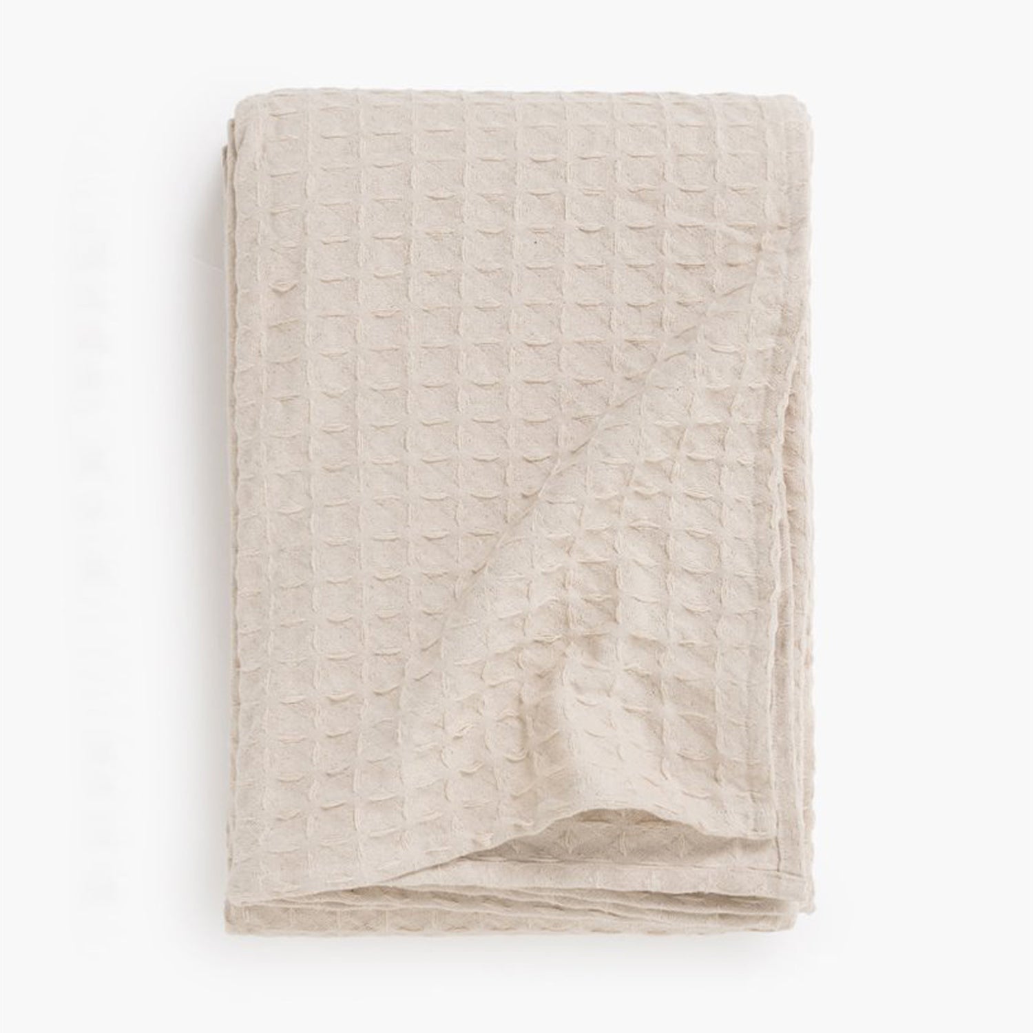 Cubrecama Panal 1 1/2 Plazas Natural