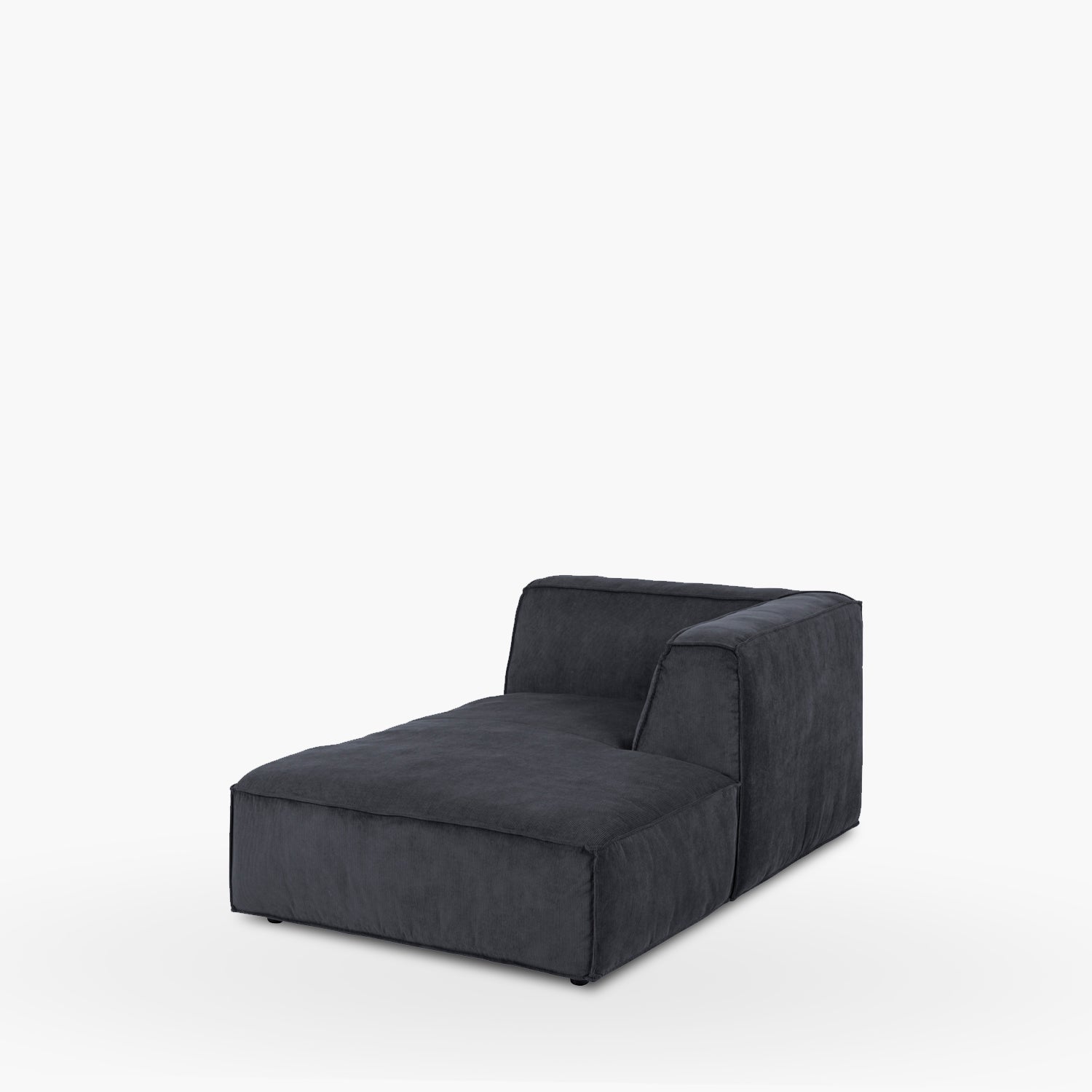 Seccional Chaise DER Fairfield Gris Oscuro