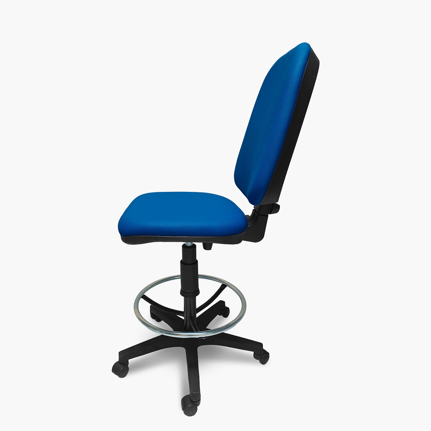 Silla de Oficina Operativa Torino Cajero s/brazo Tapiz Azul