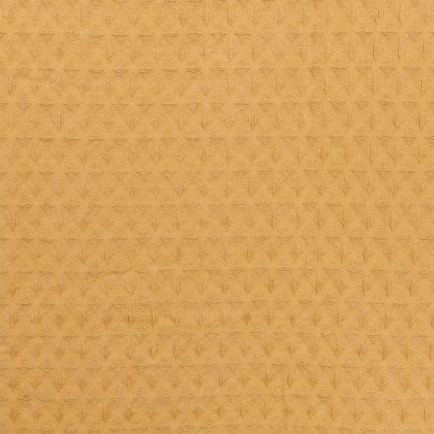 Cubrecama Panal 1 1/2 Plazas Amarillo