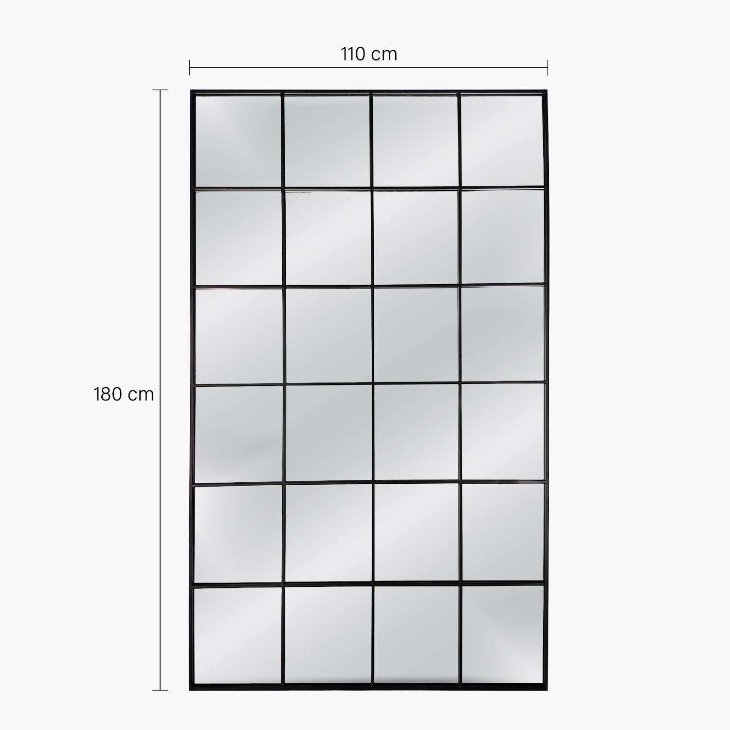 Espejo Constantino 180 Negro