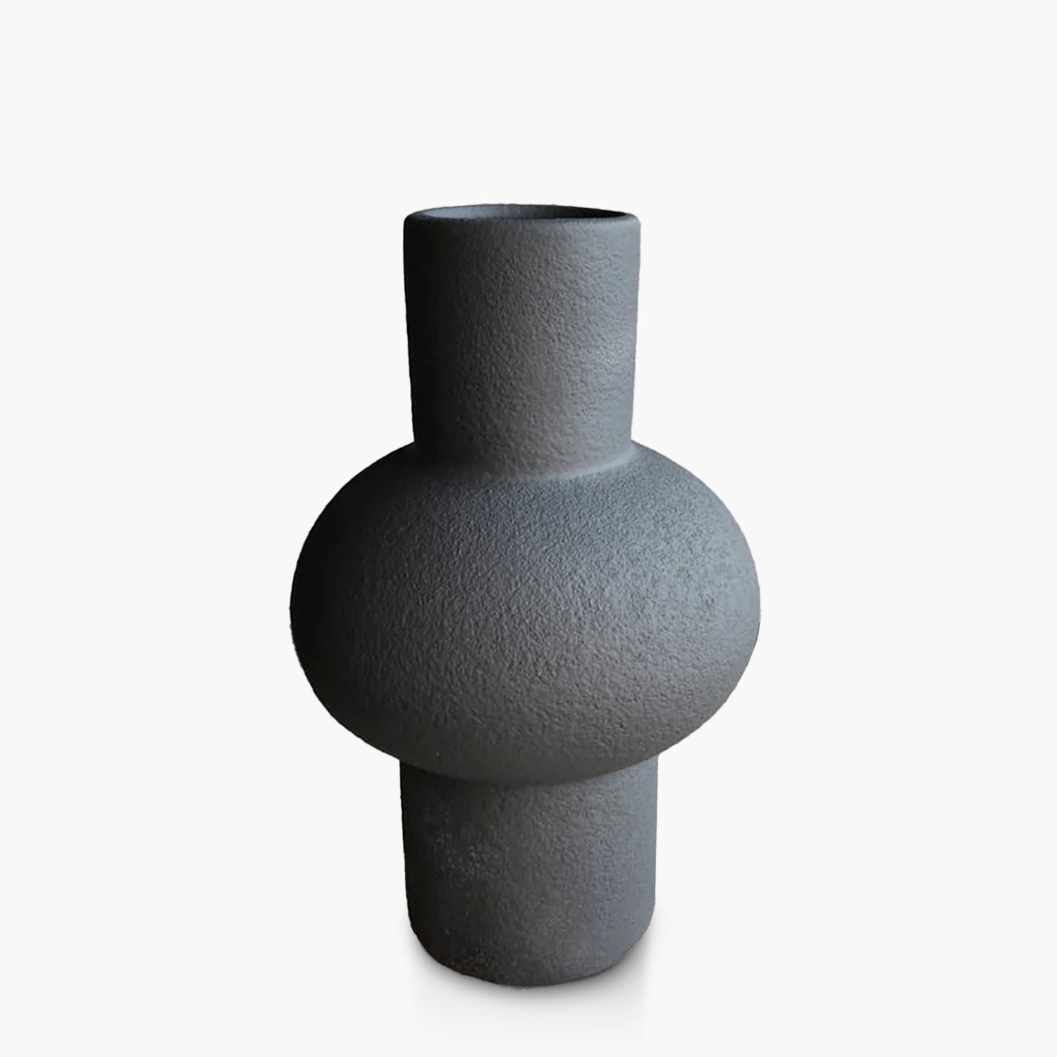 Florero Bola Negro