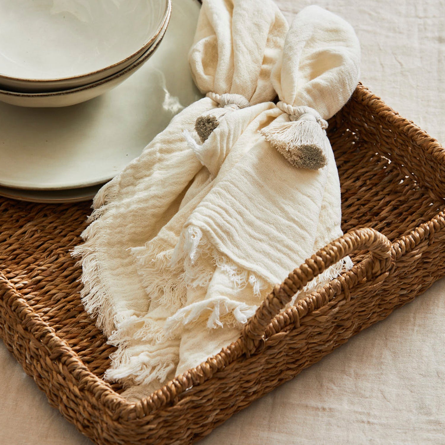 Bandeja Braid Natural