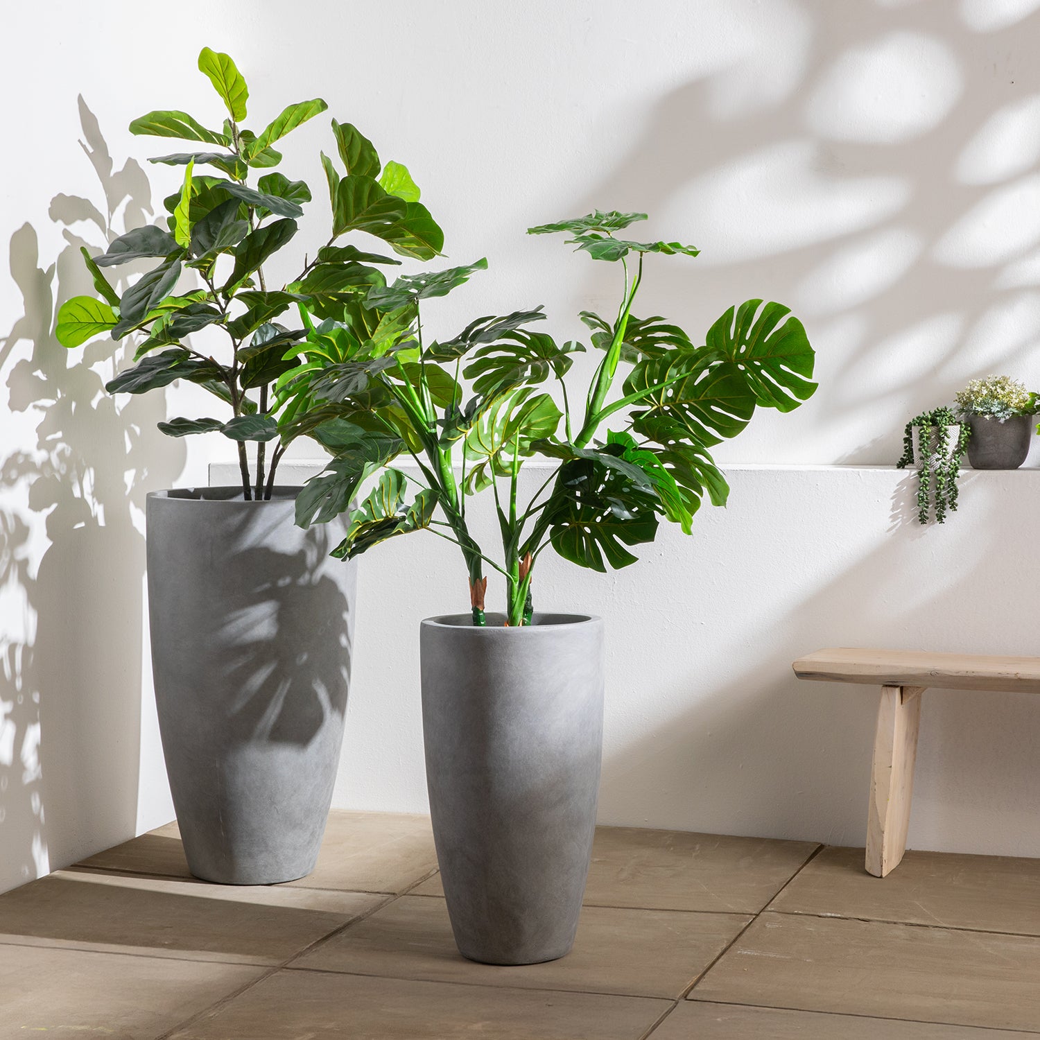 Macetero Lauca 60 Gris