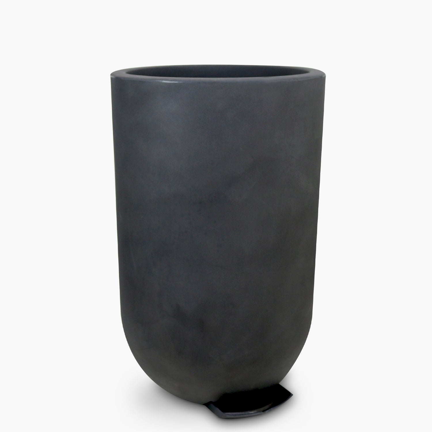 Macetero Plástico Lauca 80 Gris Oscuro