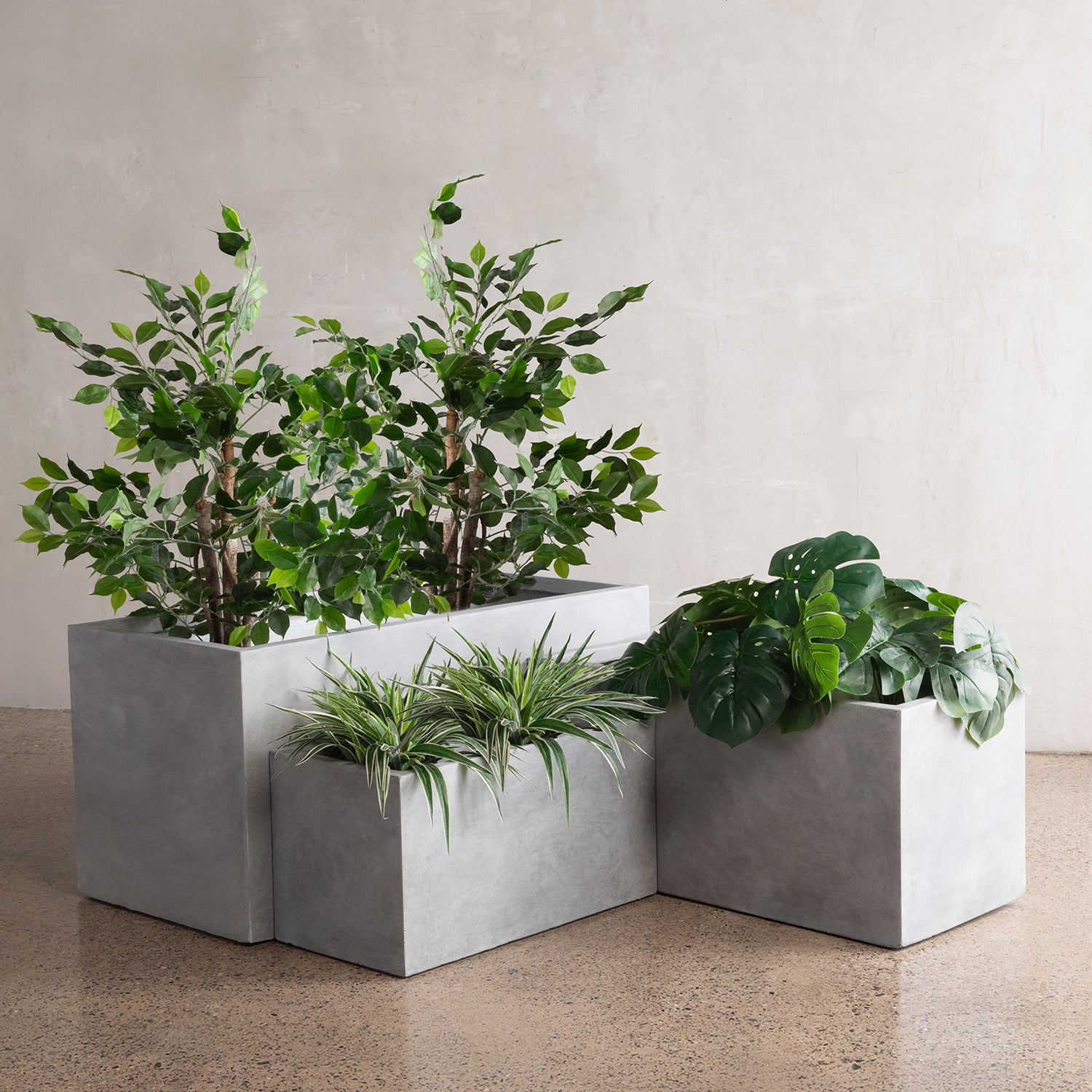 Macetero Patagonia Medio 37 Gris