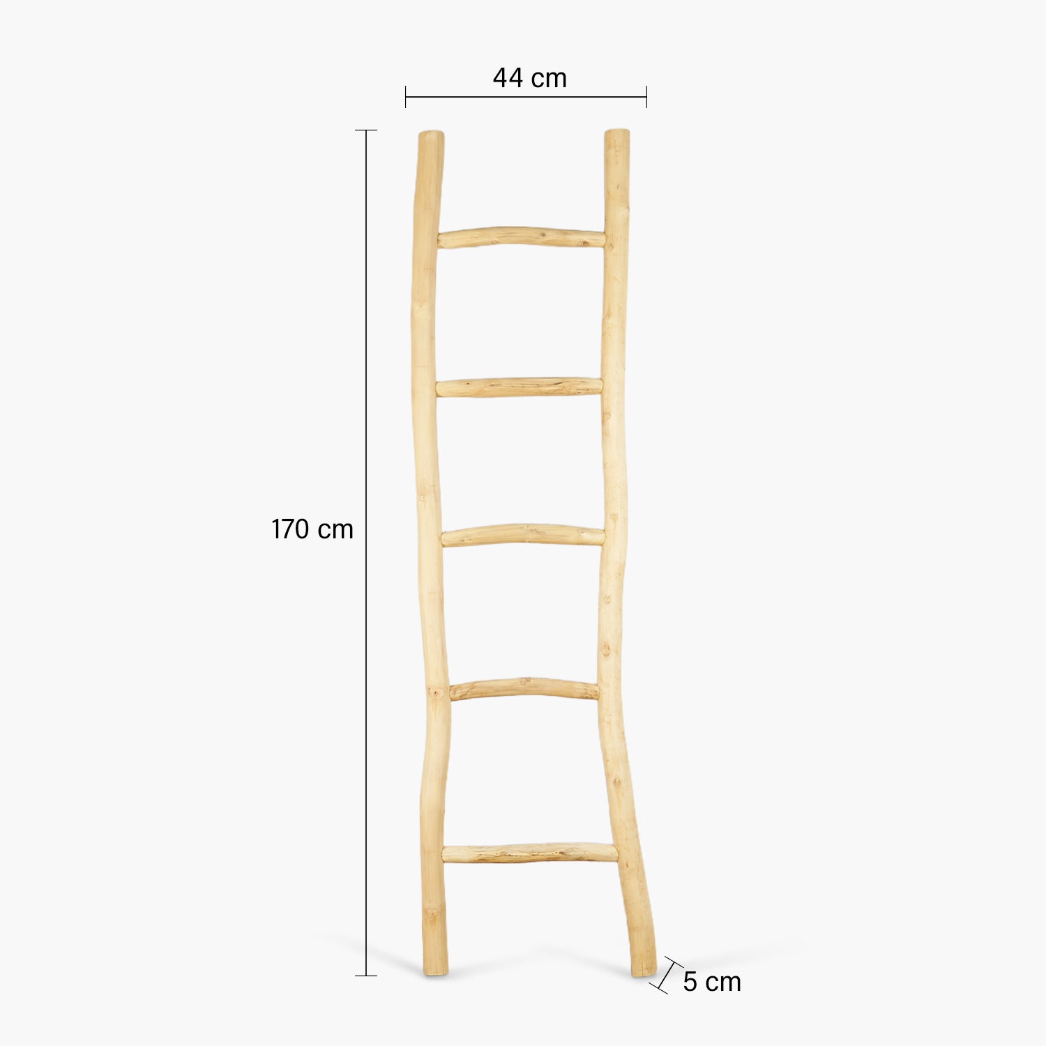 Escalera Noora Teca Natural