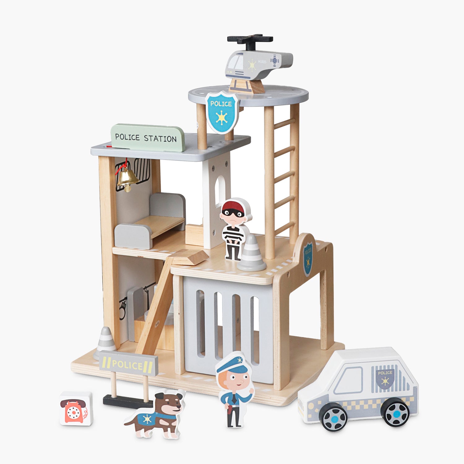 Estación de Policía Infantil Multicolor