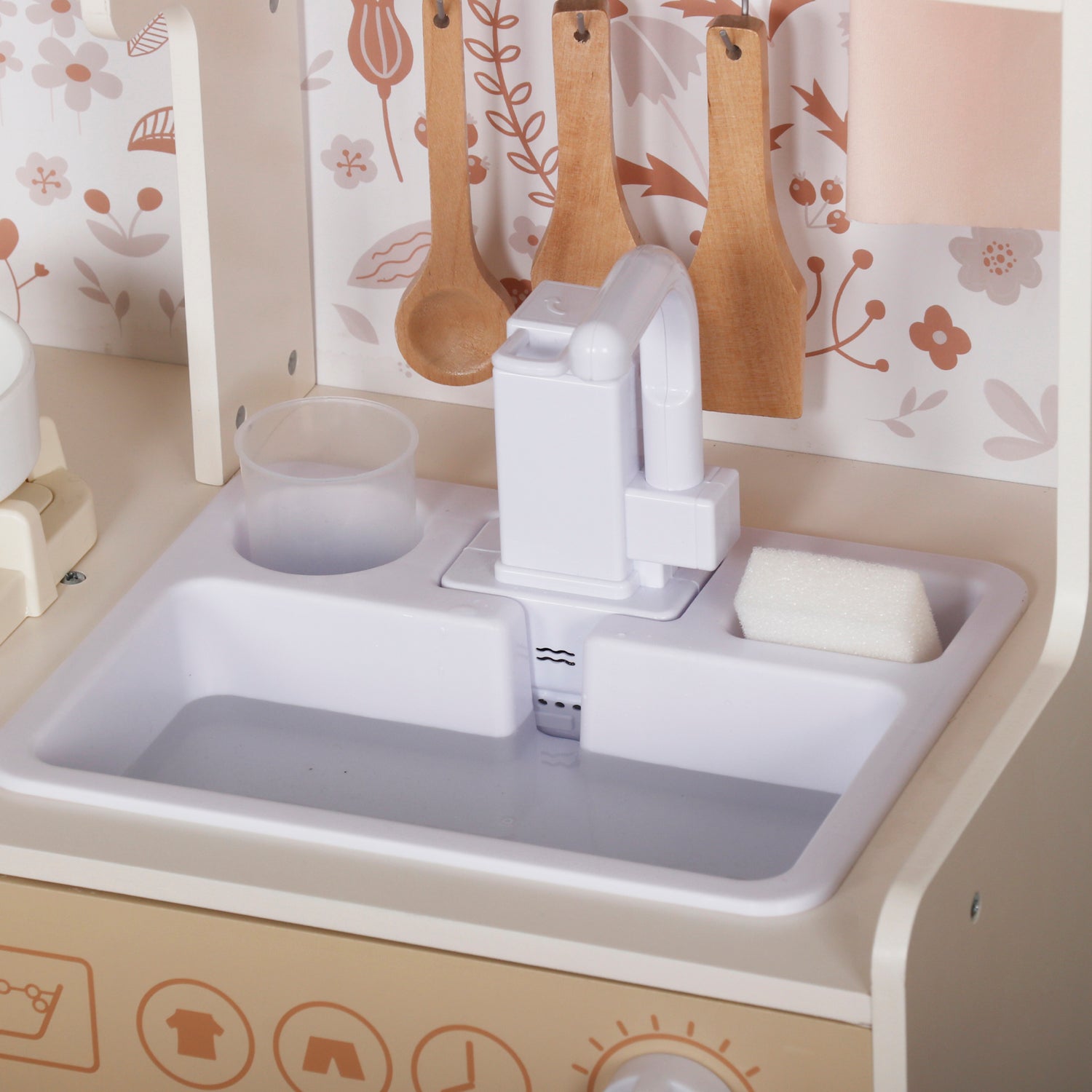 Cocina Infantil de Madera Matilde Crudo