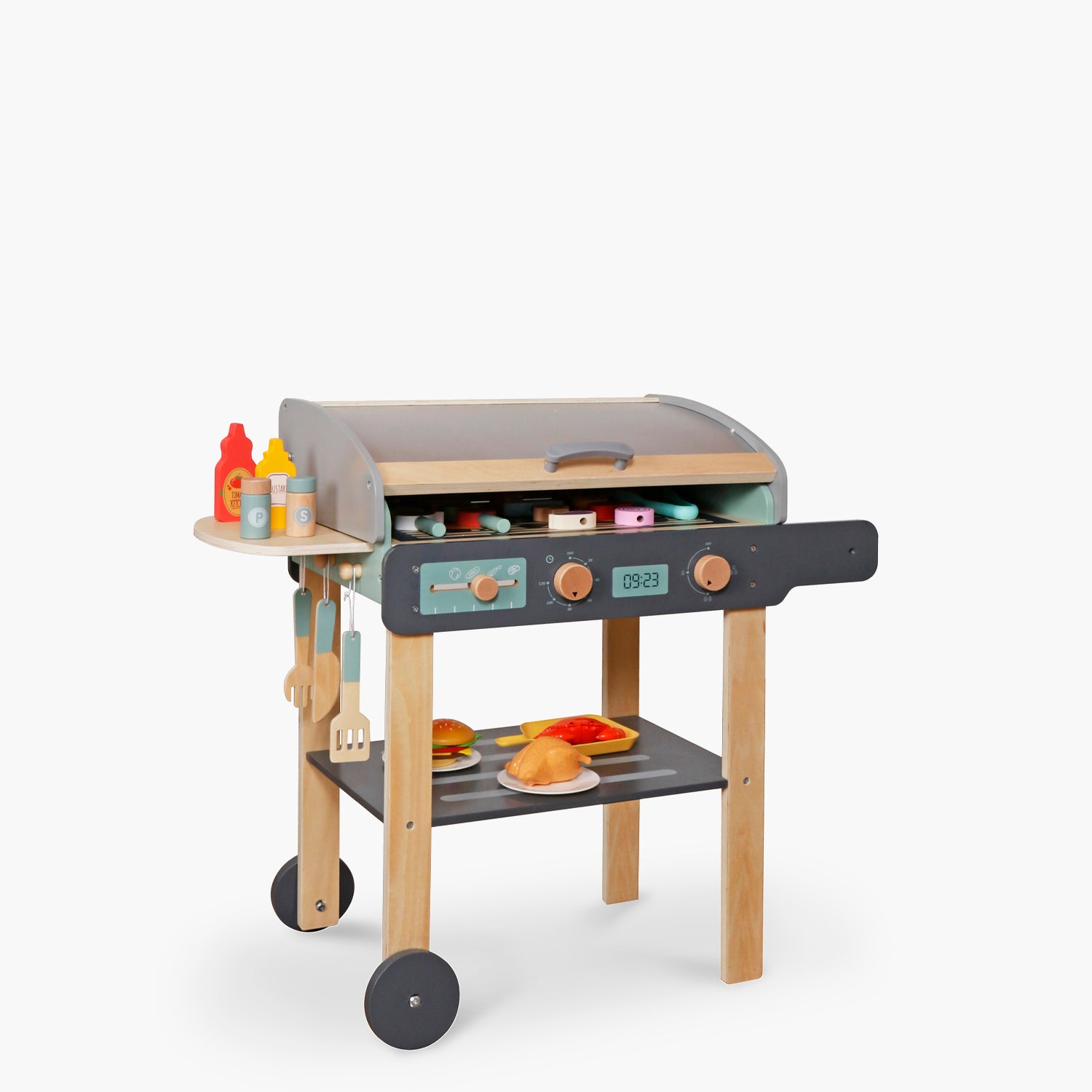 Parrilla Infantil de Madera Alonso Multicolor