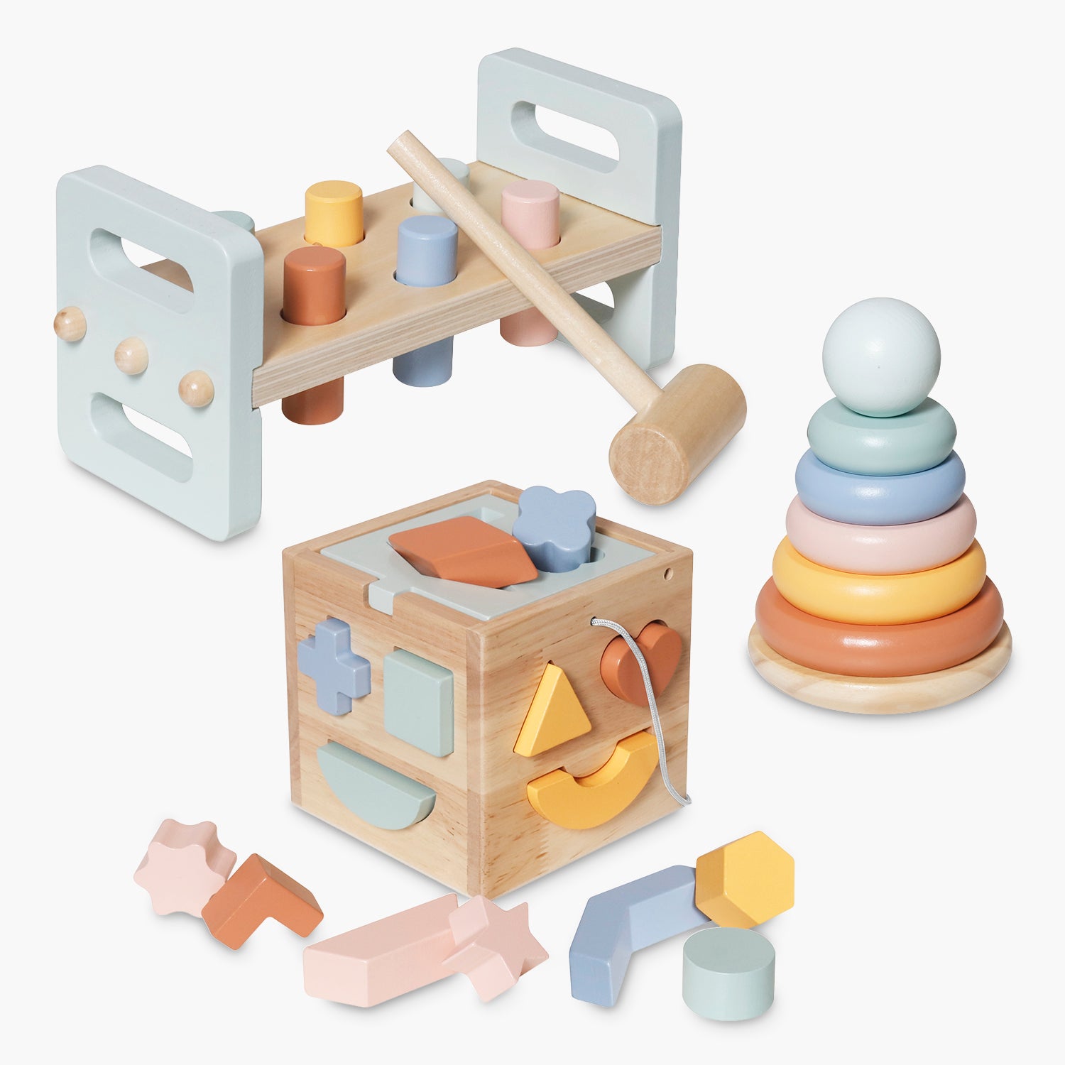 Set Infantil de Madera Josefa Celeste