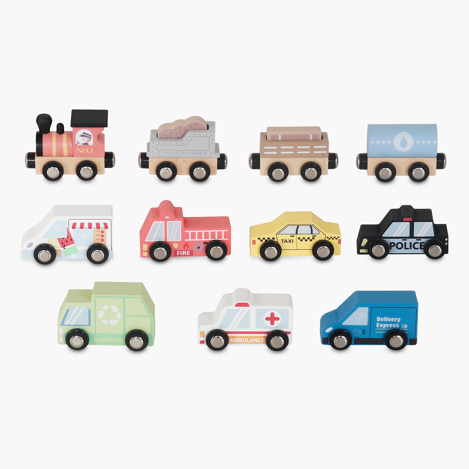 Set Autos Ciudad Infantil Tomás Multicolor