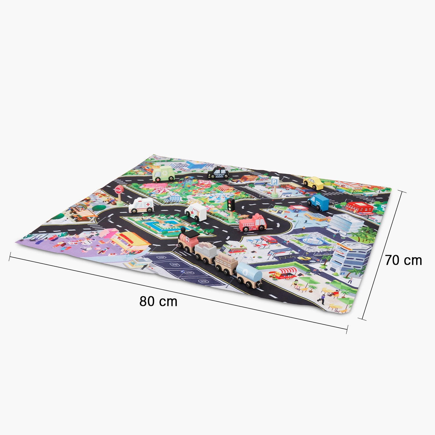 Set Autos Ciudad Infantil Tomás Multicolor