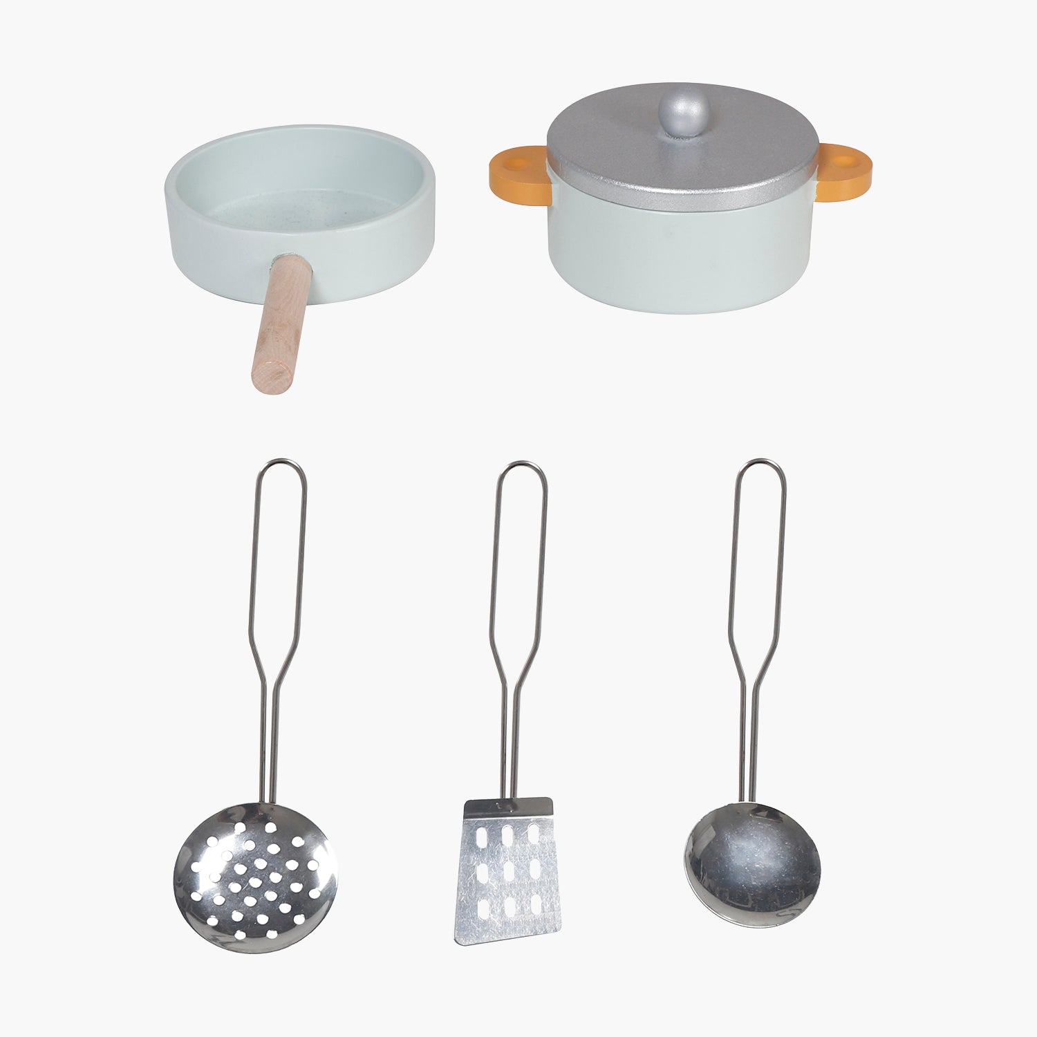 Cocina Infantil de Madera Lucía Blanco