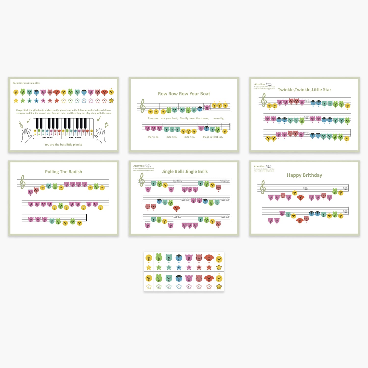 Piano Infantil Rafaella Beige