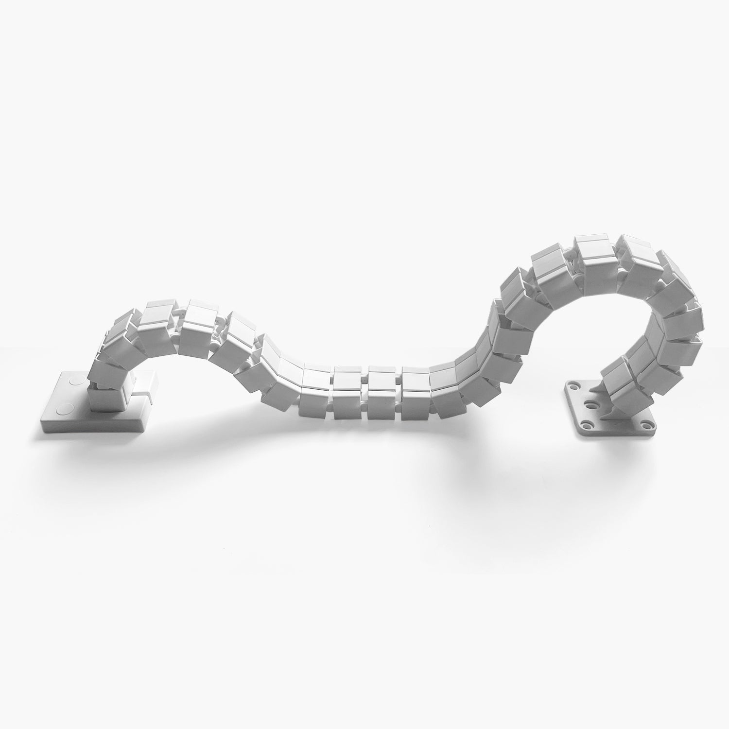 Pasacables Vertebra 130 Blanco