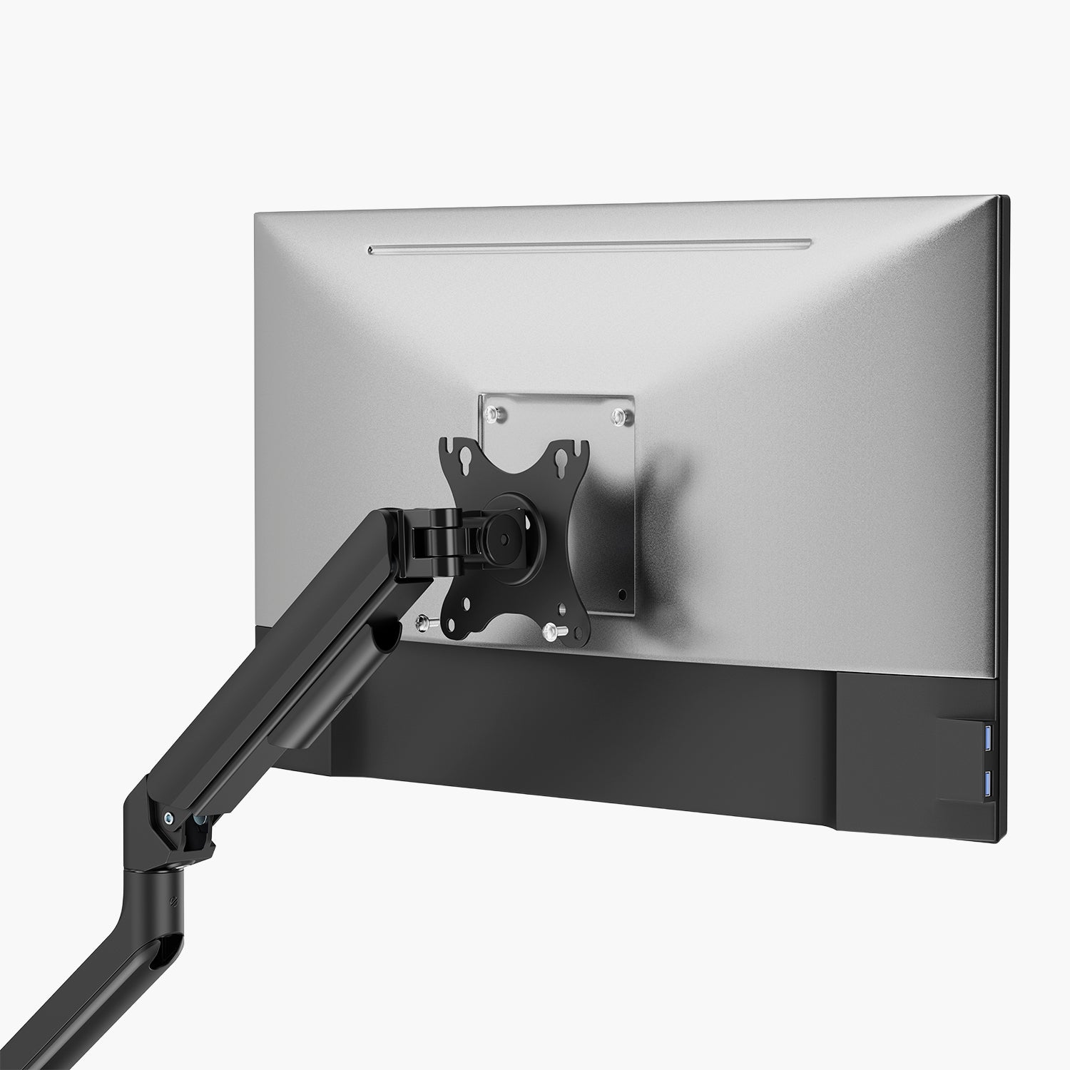 Soporte Monitor Escritorio Simple V2 Negro