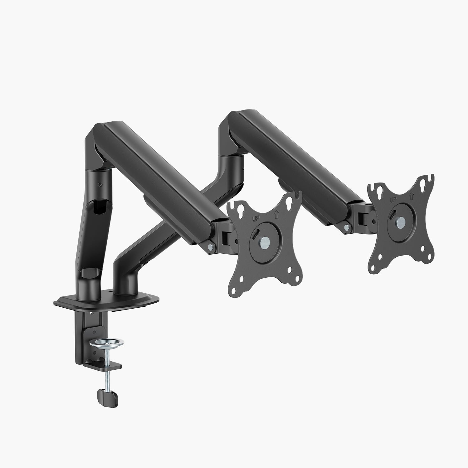 Soporte Monitor Escritorio Doble V2 Negro